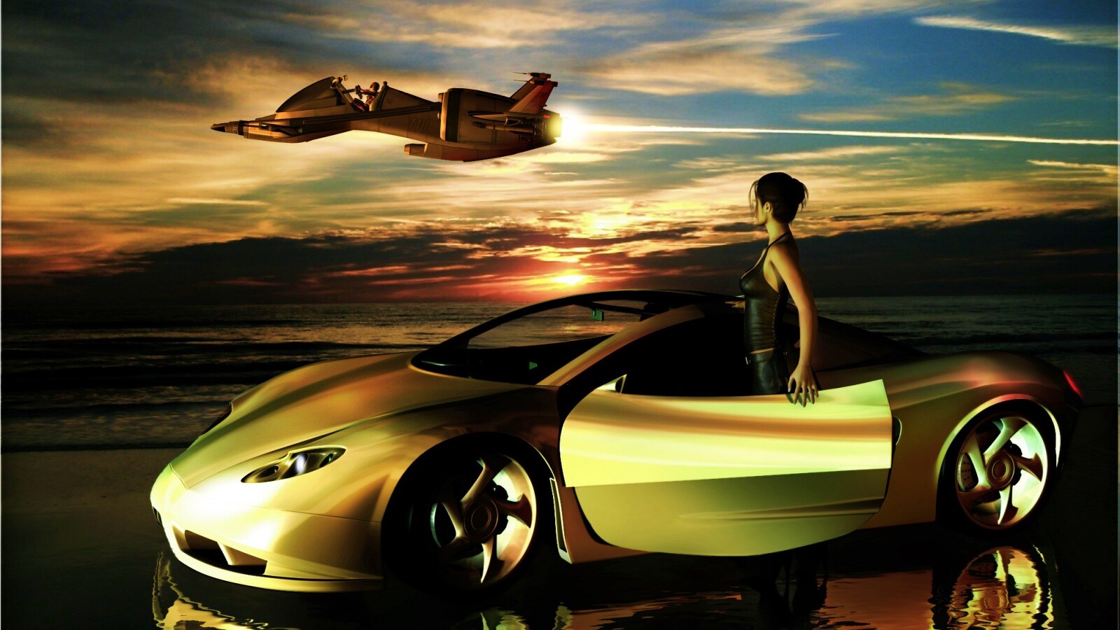 Транспорт будущего обои