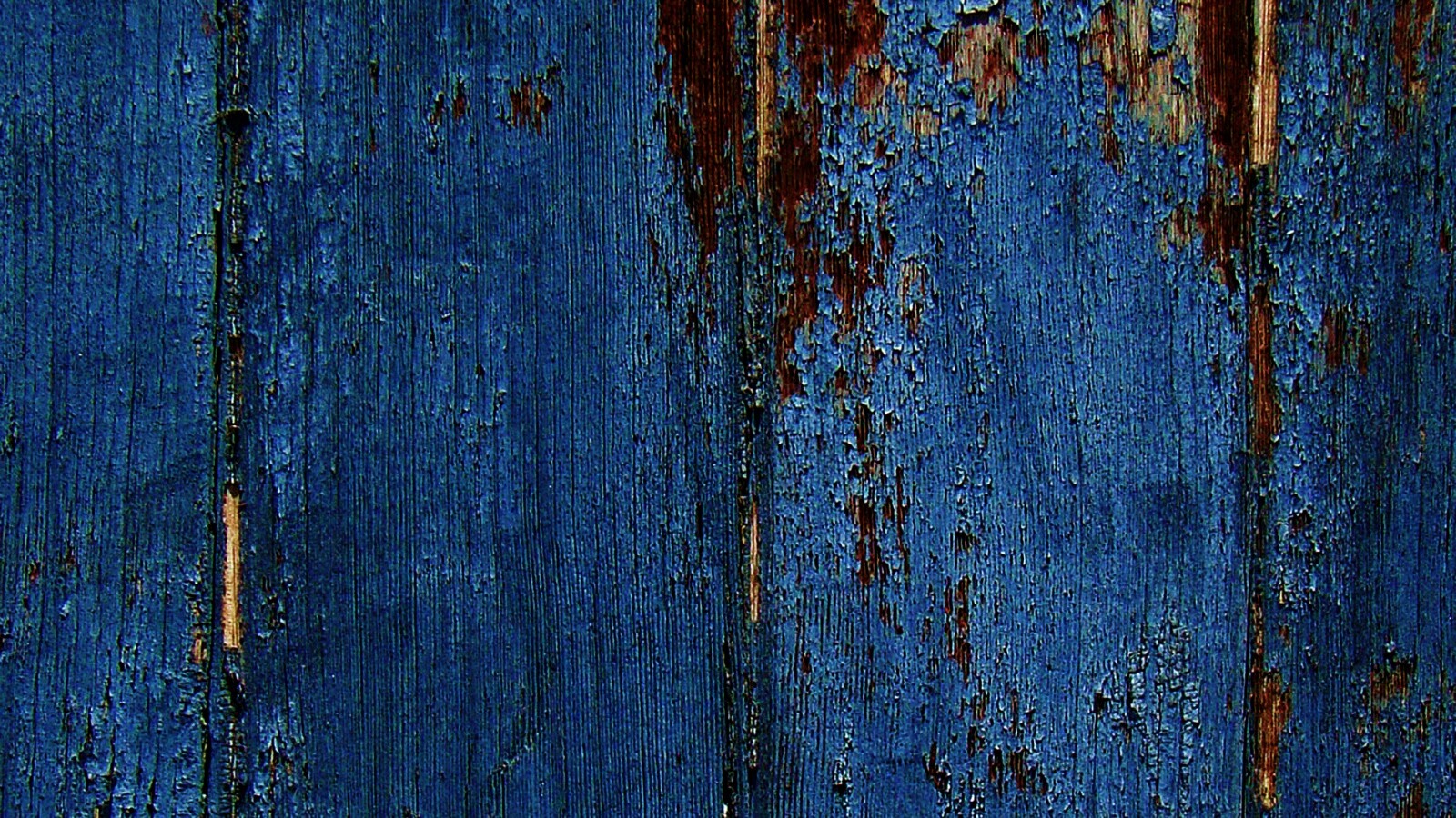 Облупившаяся синяя краска обои