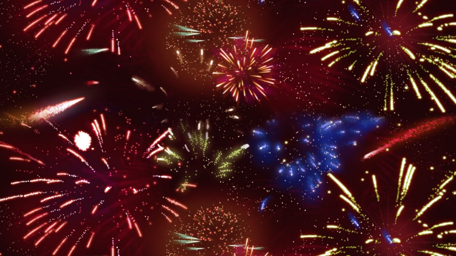 Фейрверки обои
