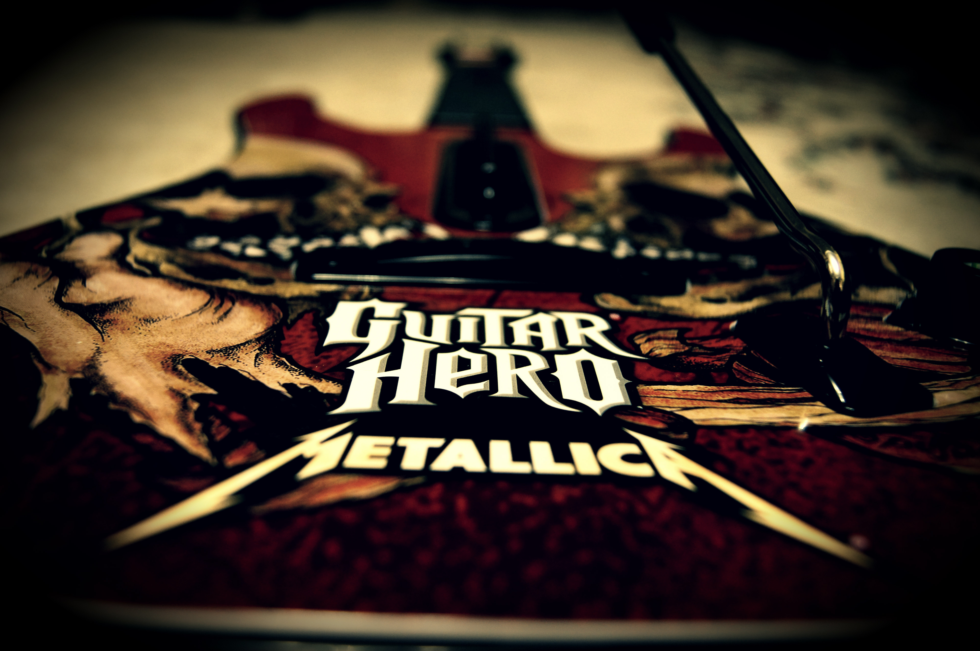 Контролер для Guitar Hero с Металликой обои