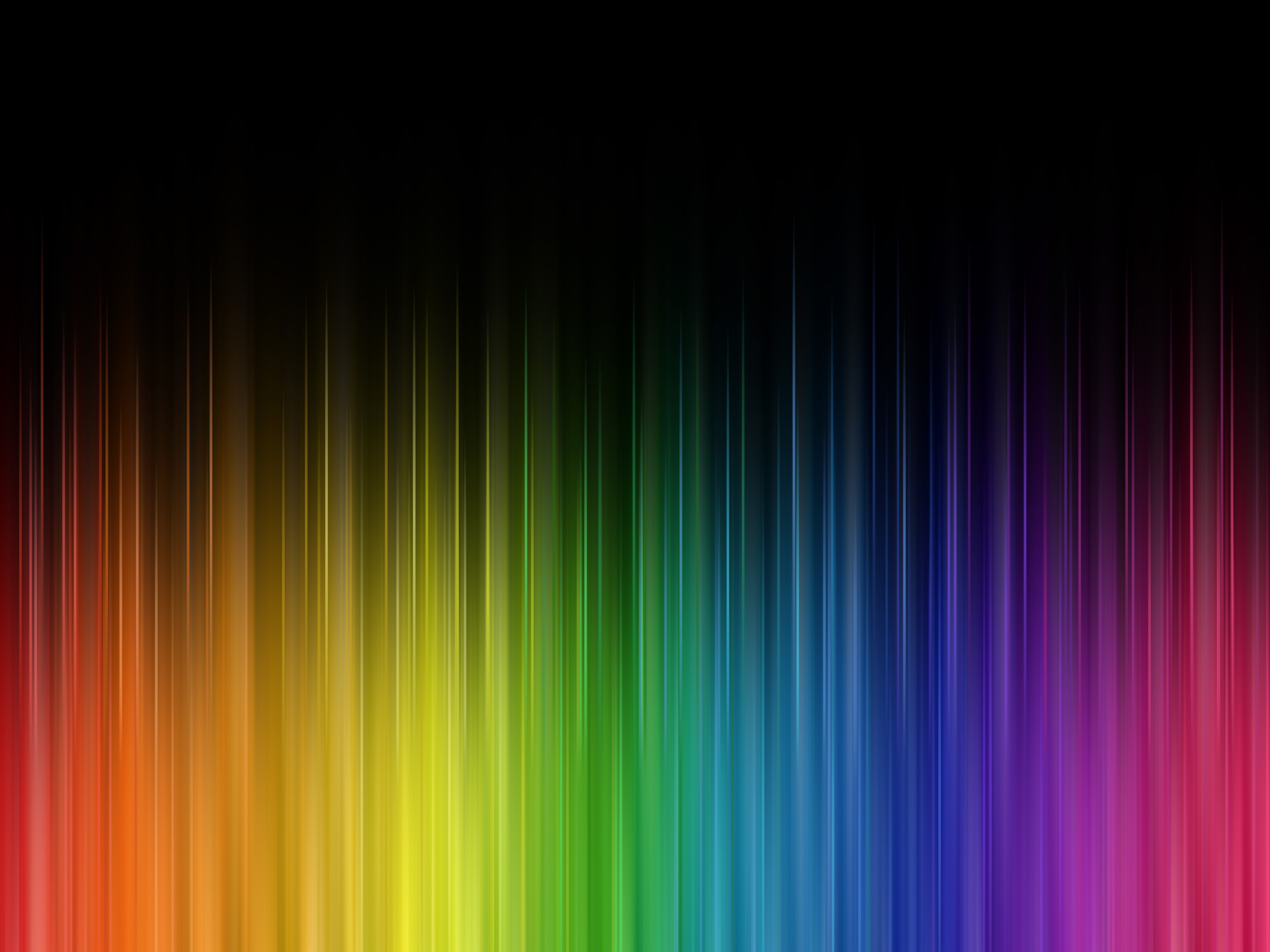 Радужный градиент из полос обои