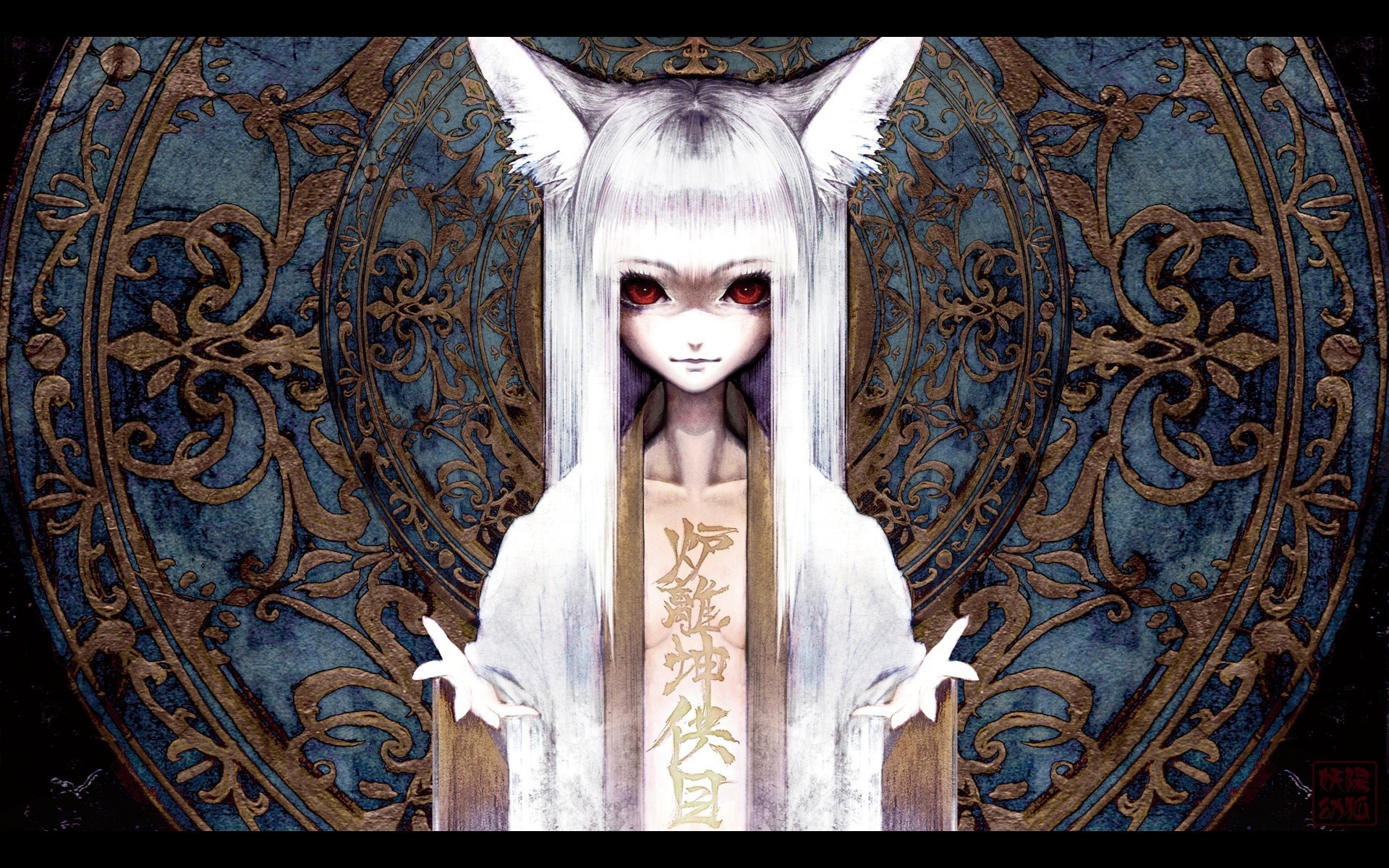 Злая девочка обои