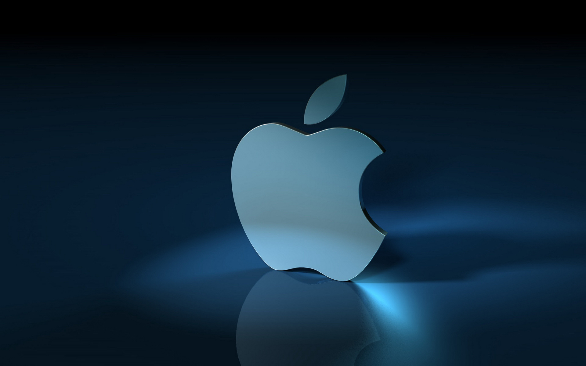 3D логотип Apple обои