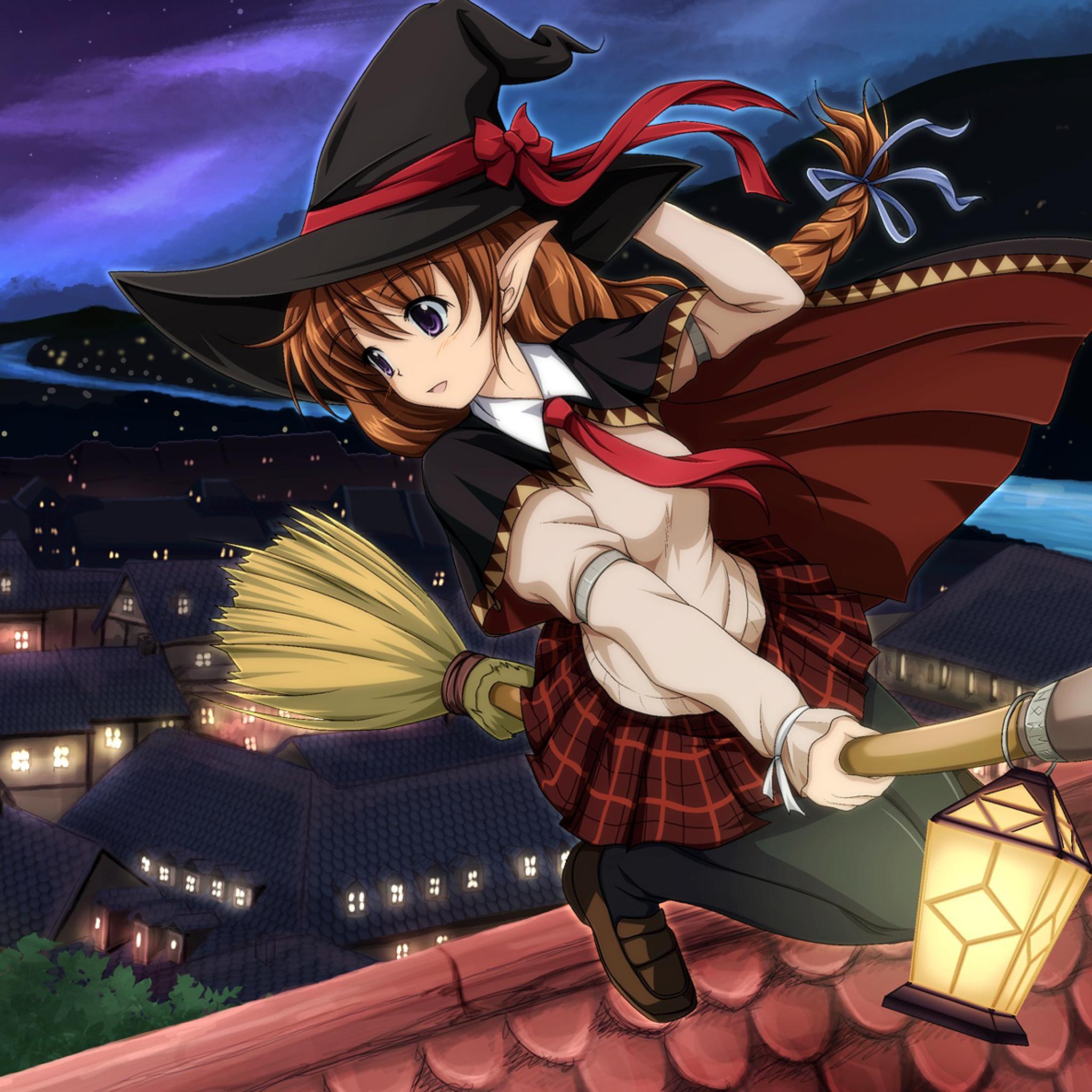 Эльфийская ведьмочка обои