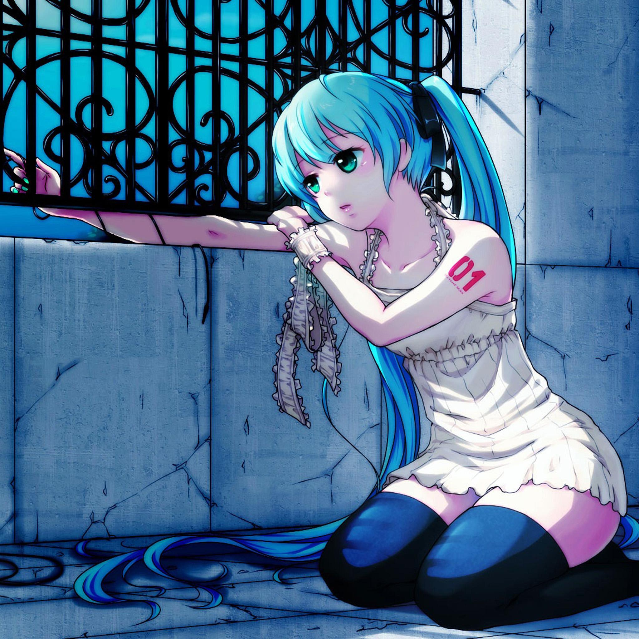 Девушка грустит обои