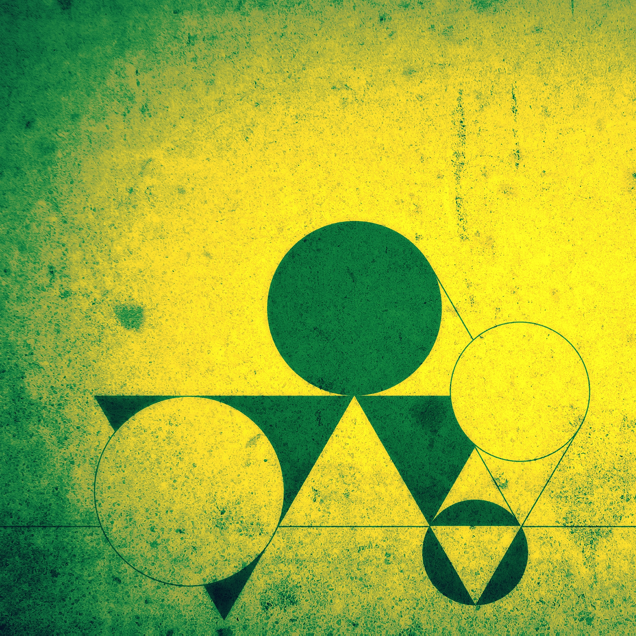 Структура из геометрических фигур обои