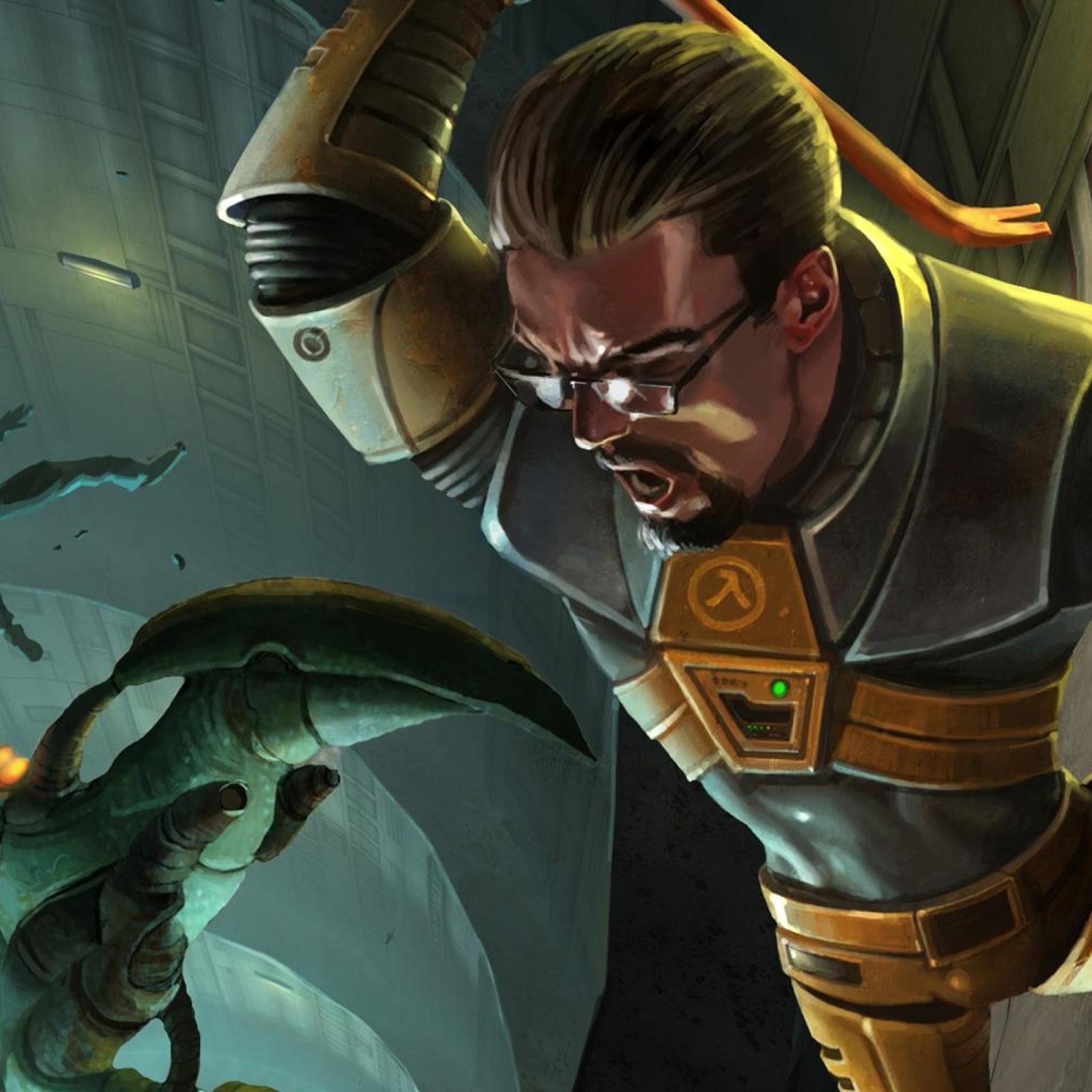 Рисованный Гордон Фримен обои