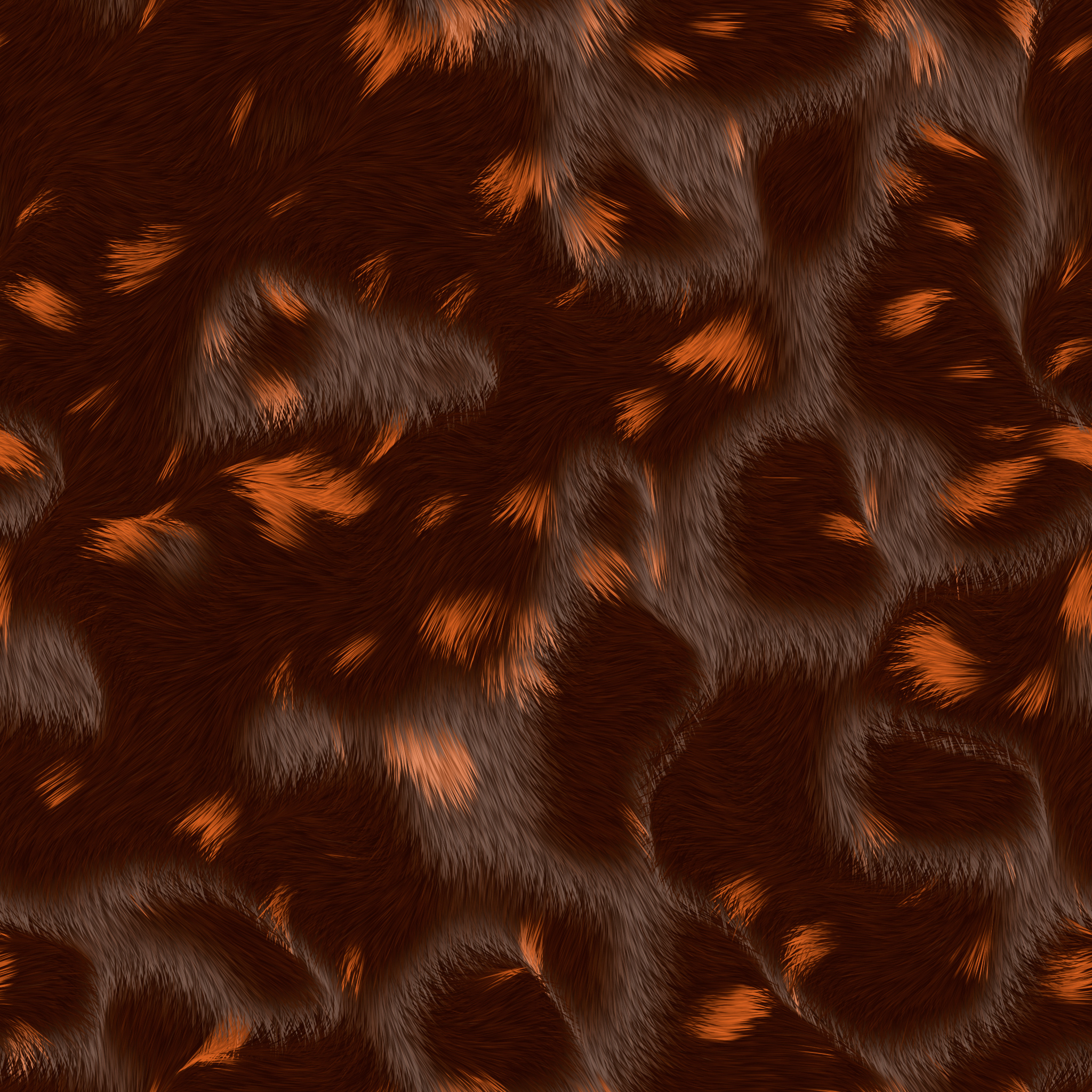 Льющийся волнами мех обои