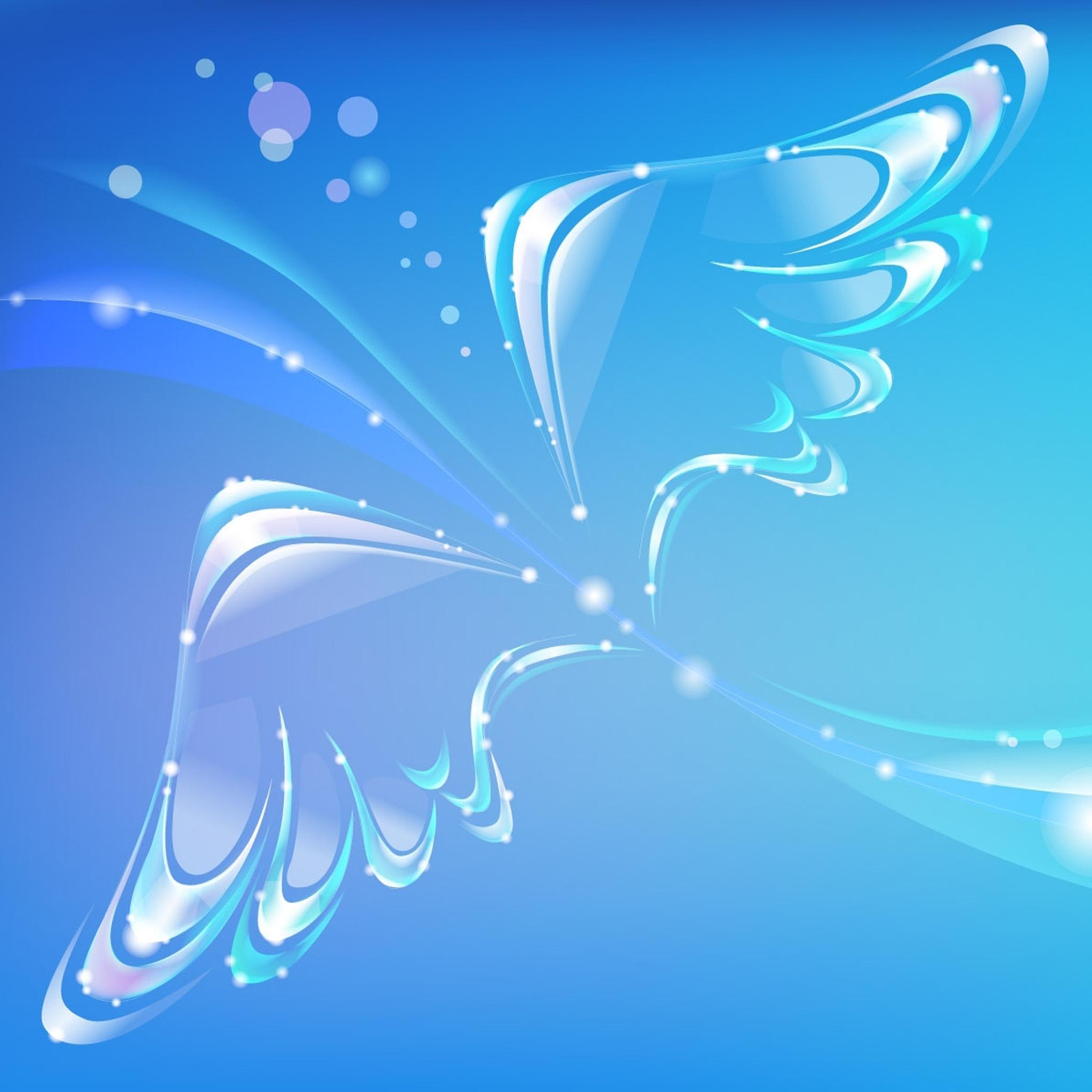 Абстрактные крылья обои