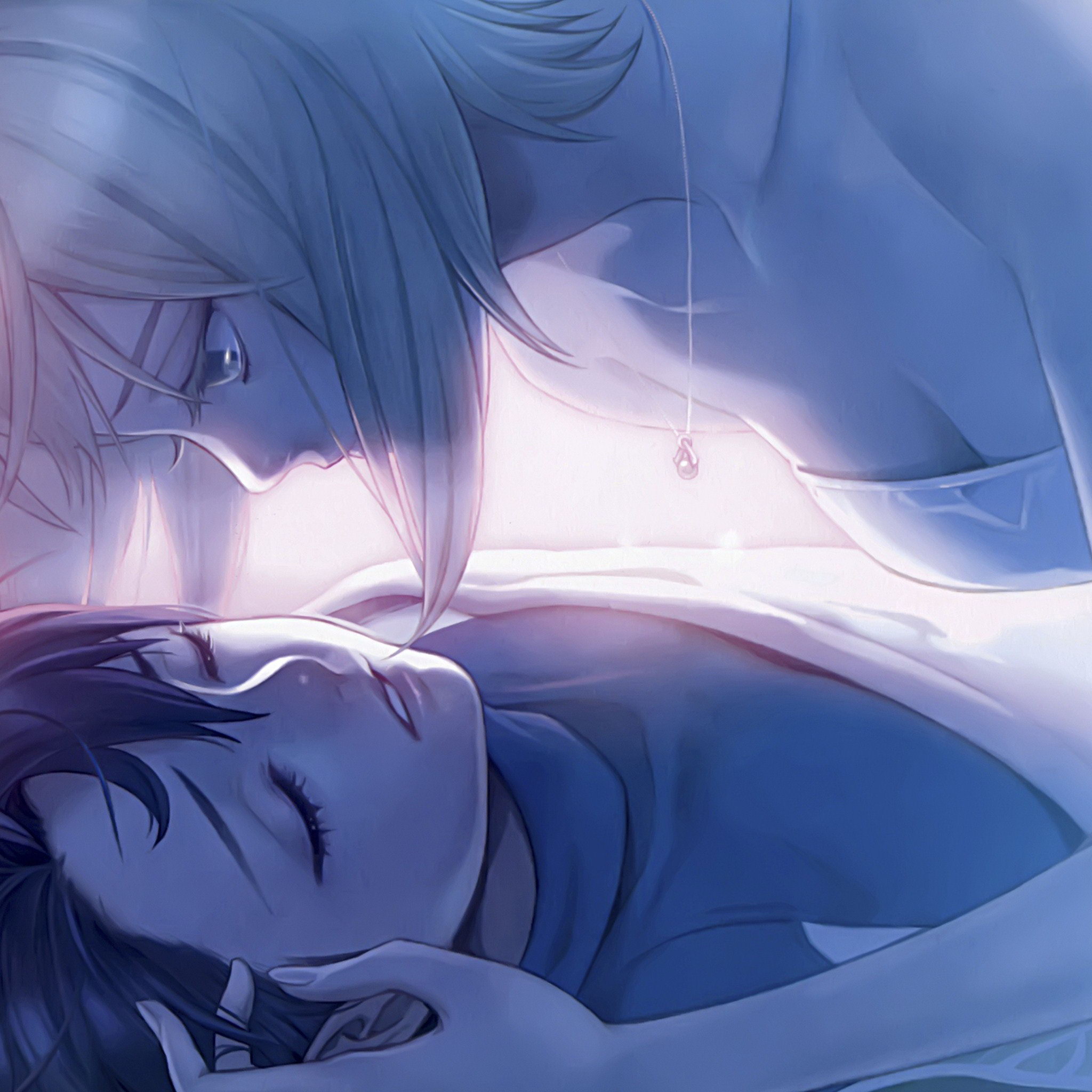 За секунду до поцелуя обои