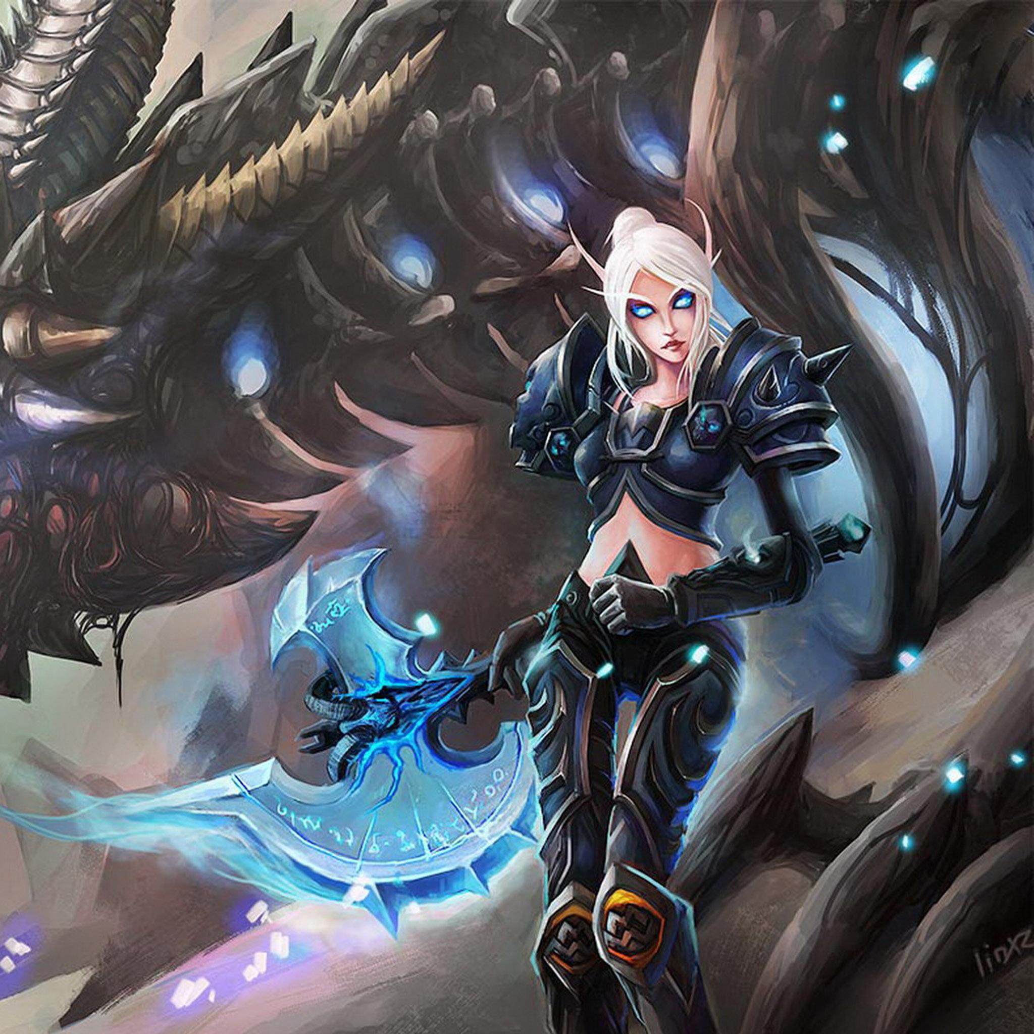 Героиня MMORPG обои