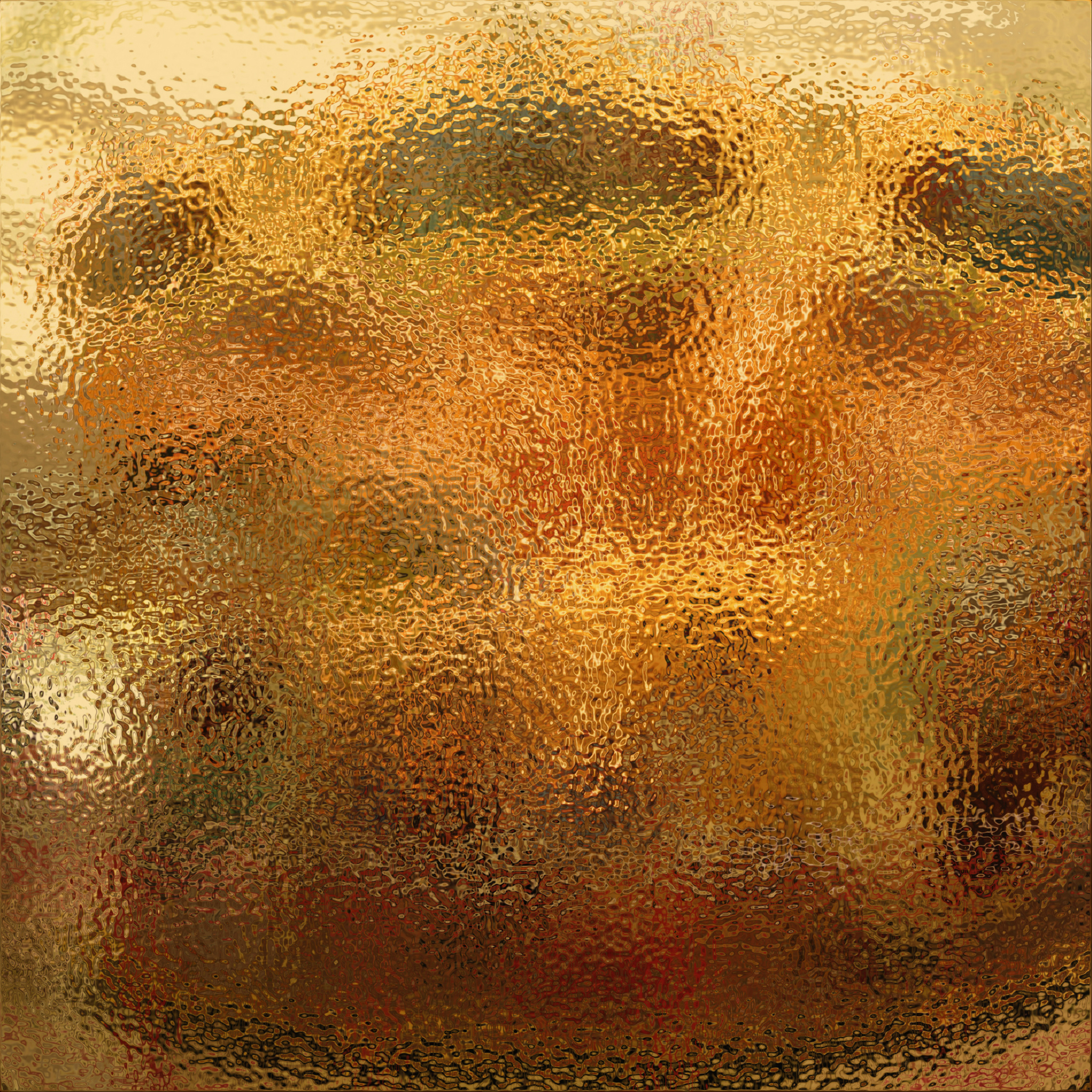 Желтоватое неровное стекло обои