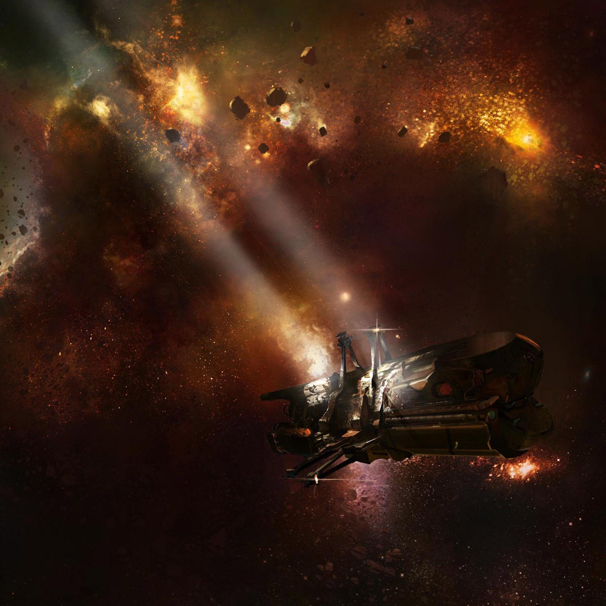 В космических глубинах обои