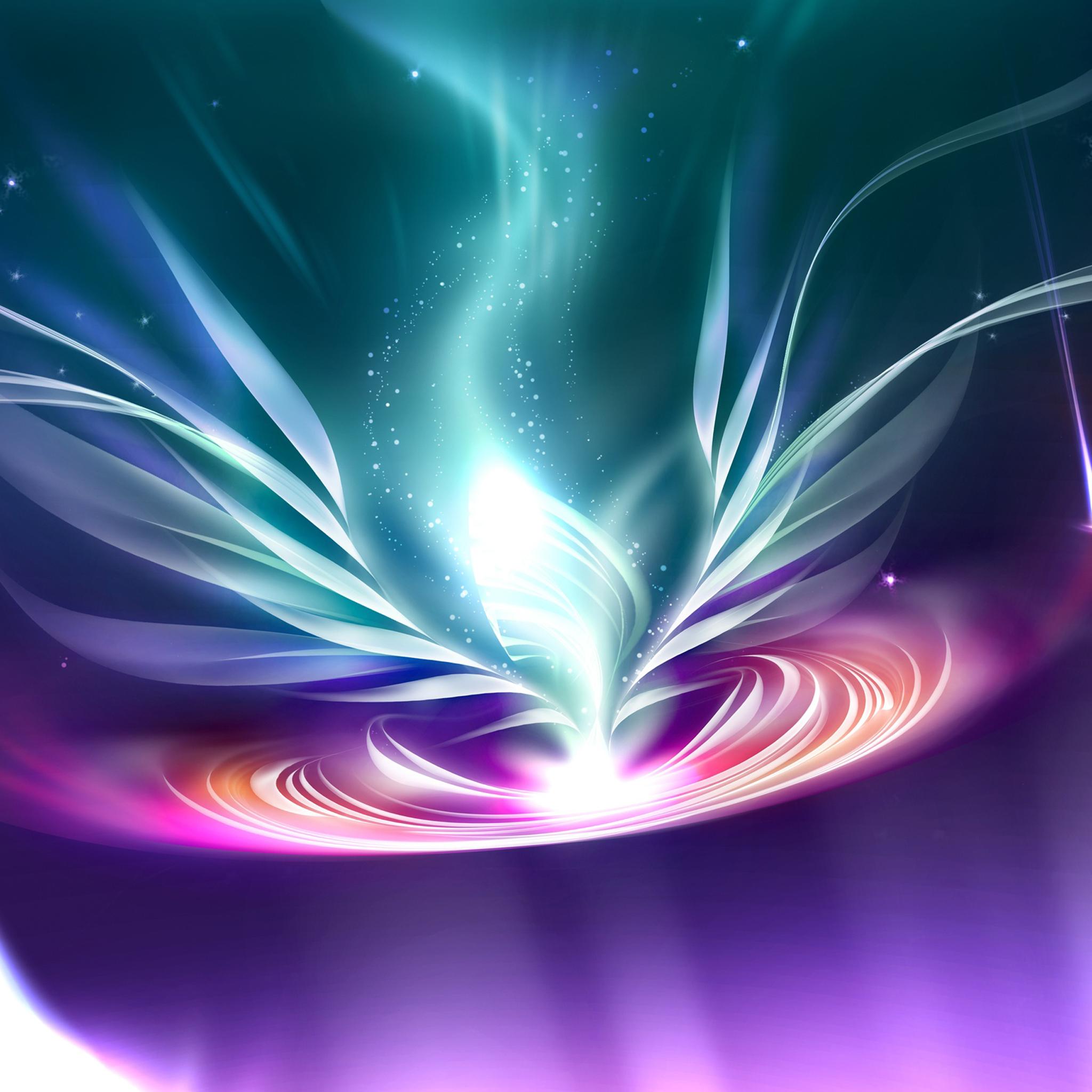 Световой вихрь обои