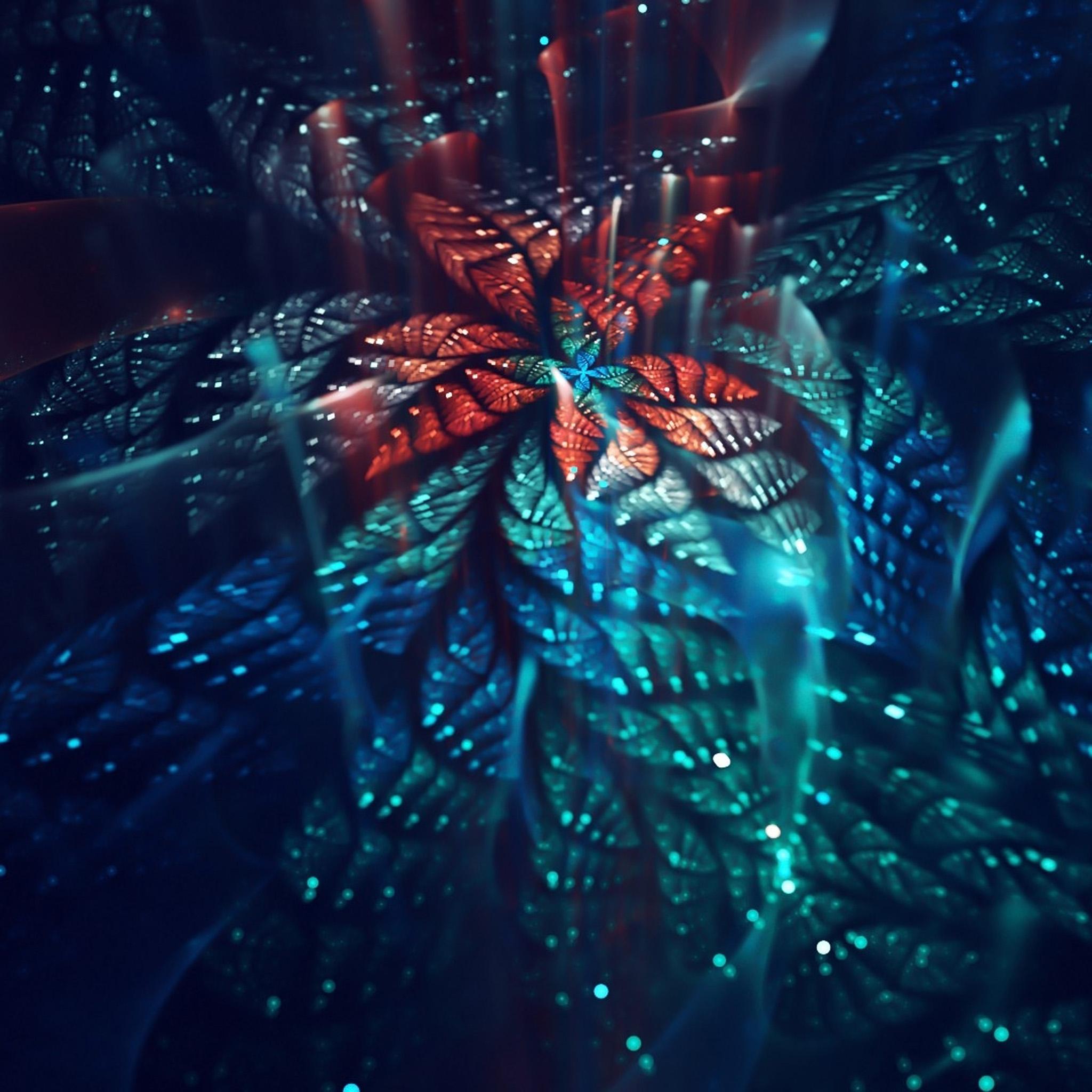 Мерцающий калейдоскоп обои