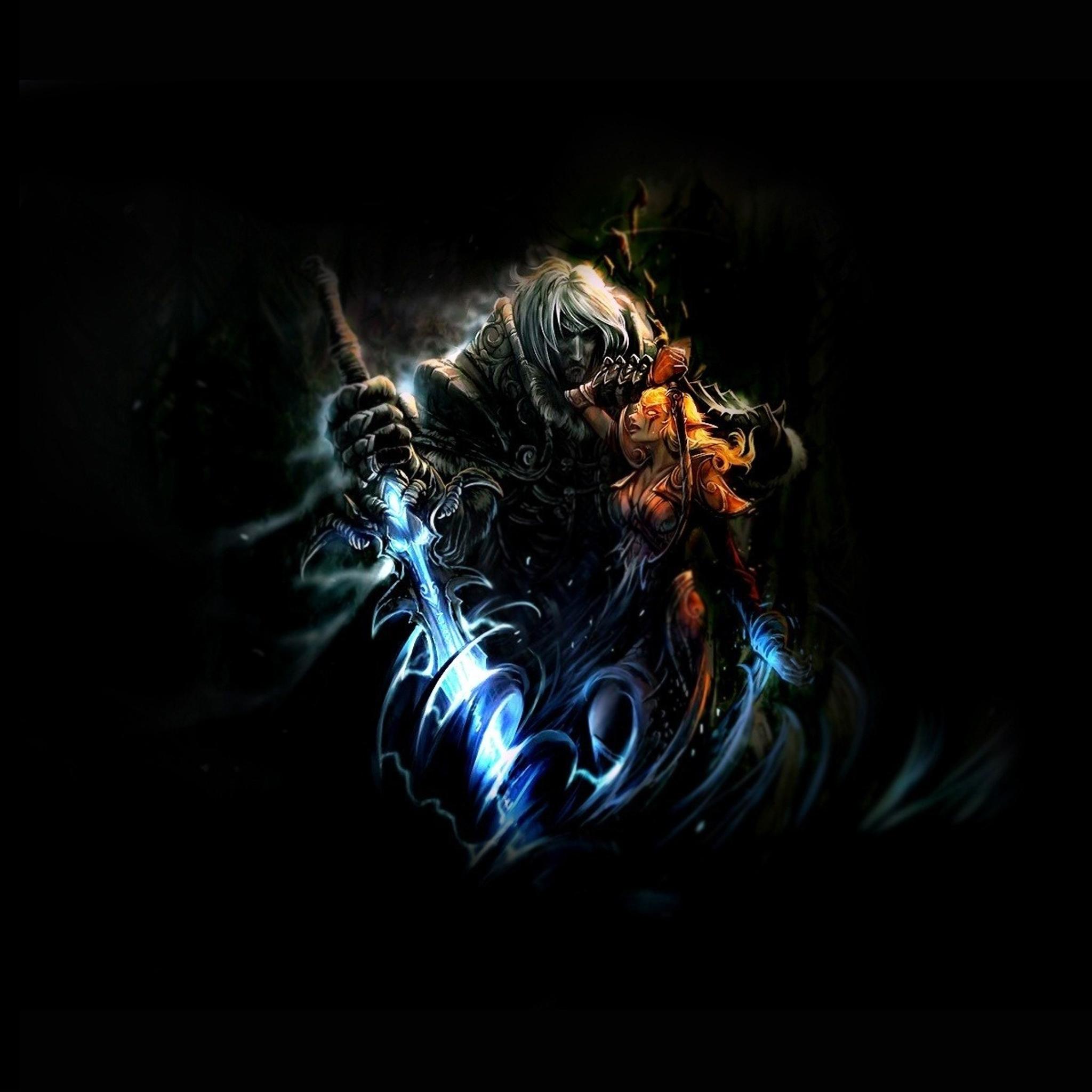 Ледяной клинок обои