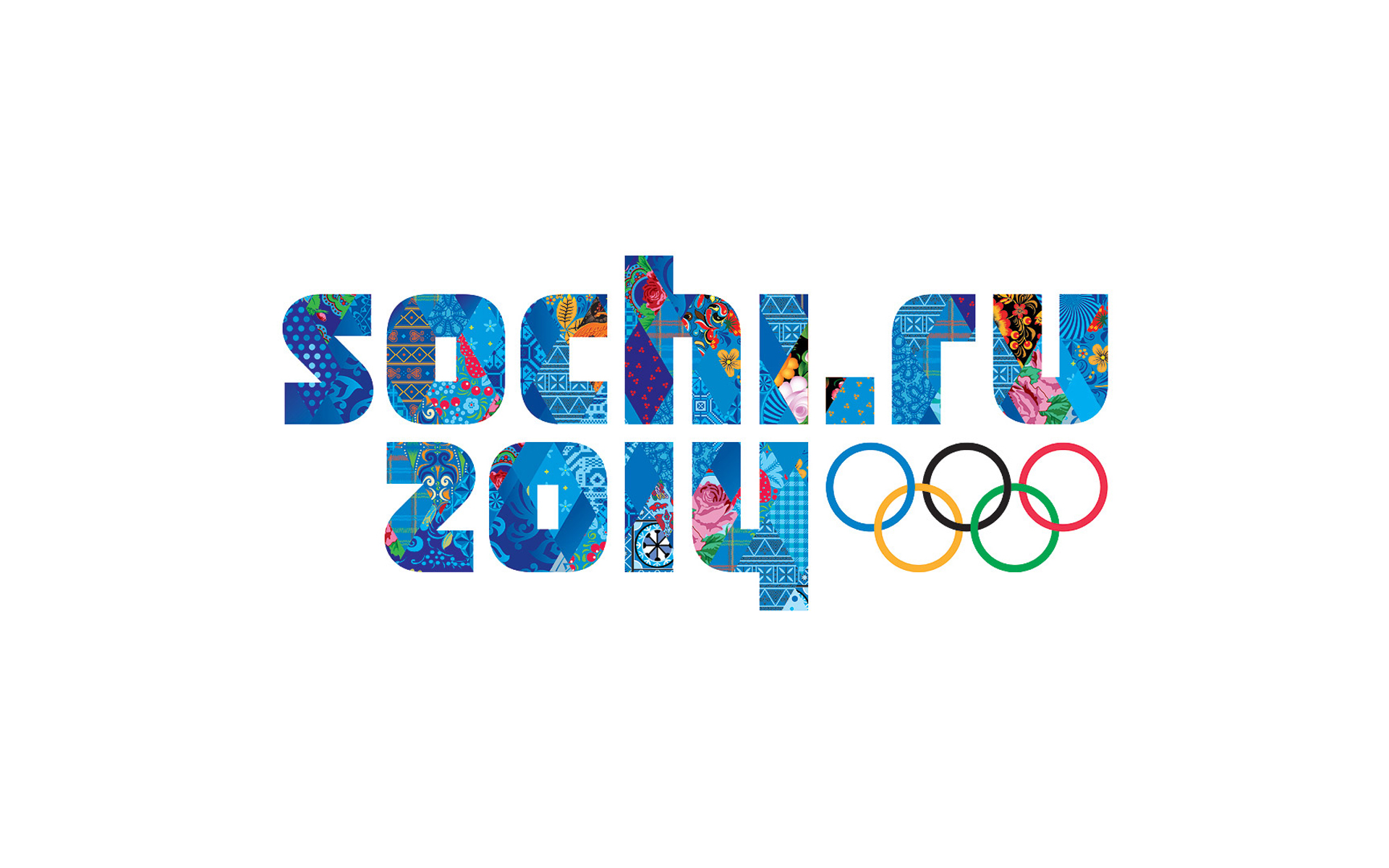 Логотип олимпиады Сочи 2014 обои