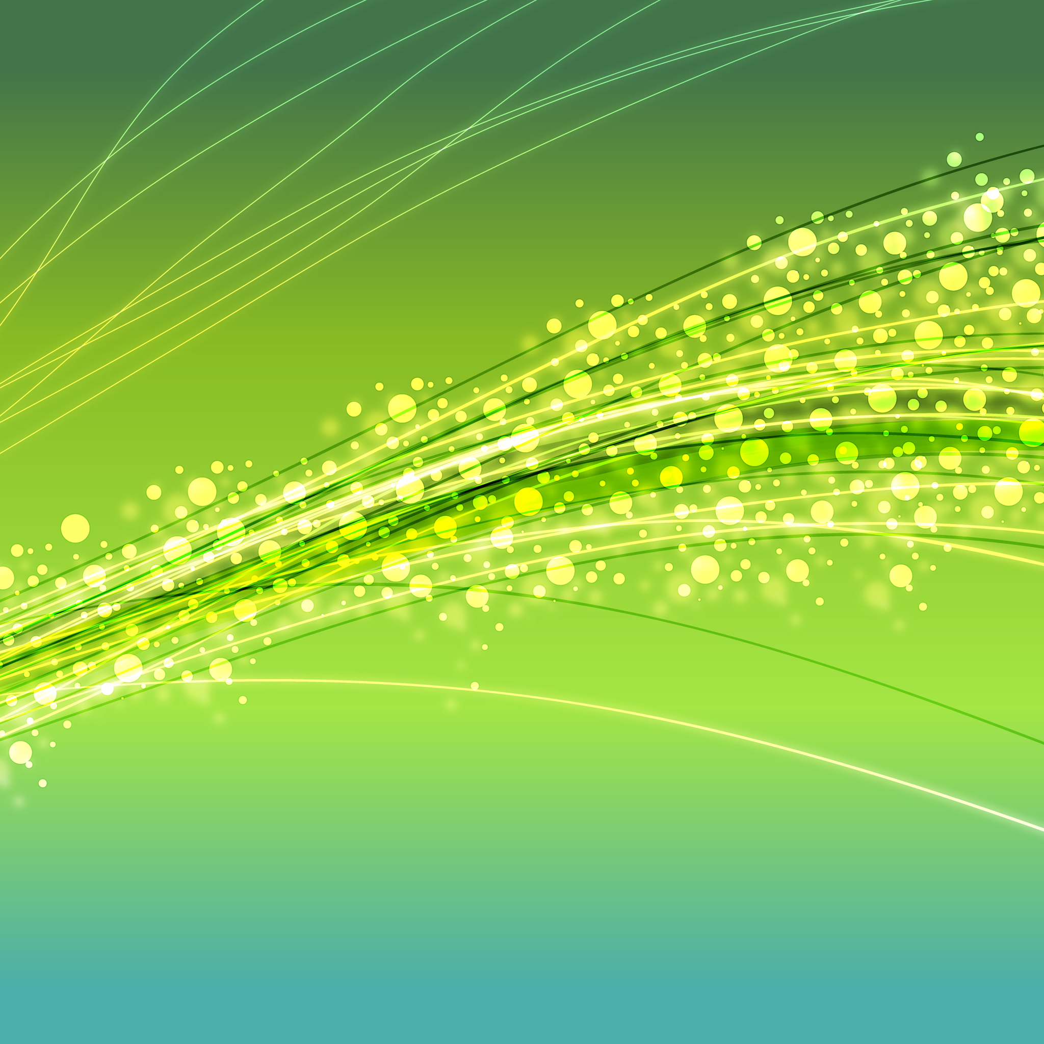 Пучок световых линий обои