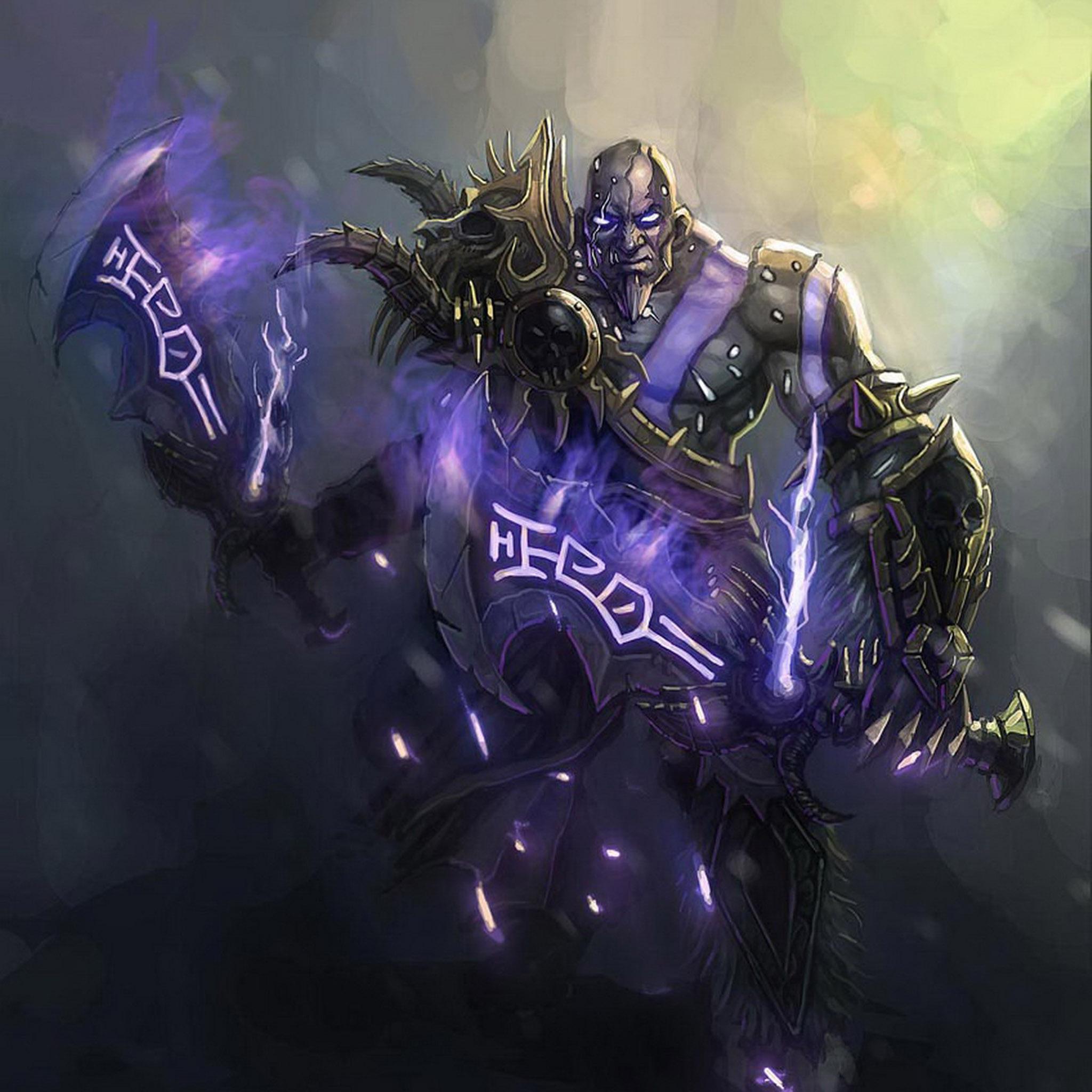 Андед с топорами обои