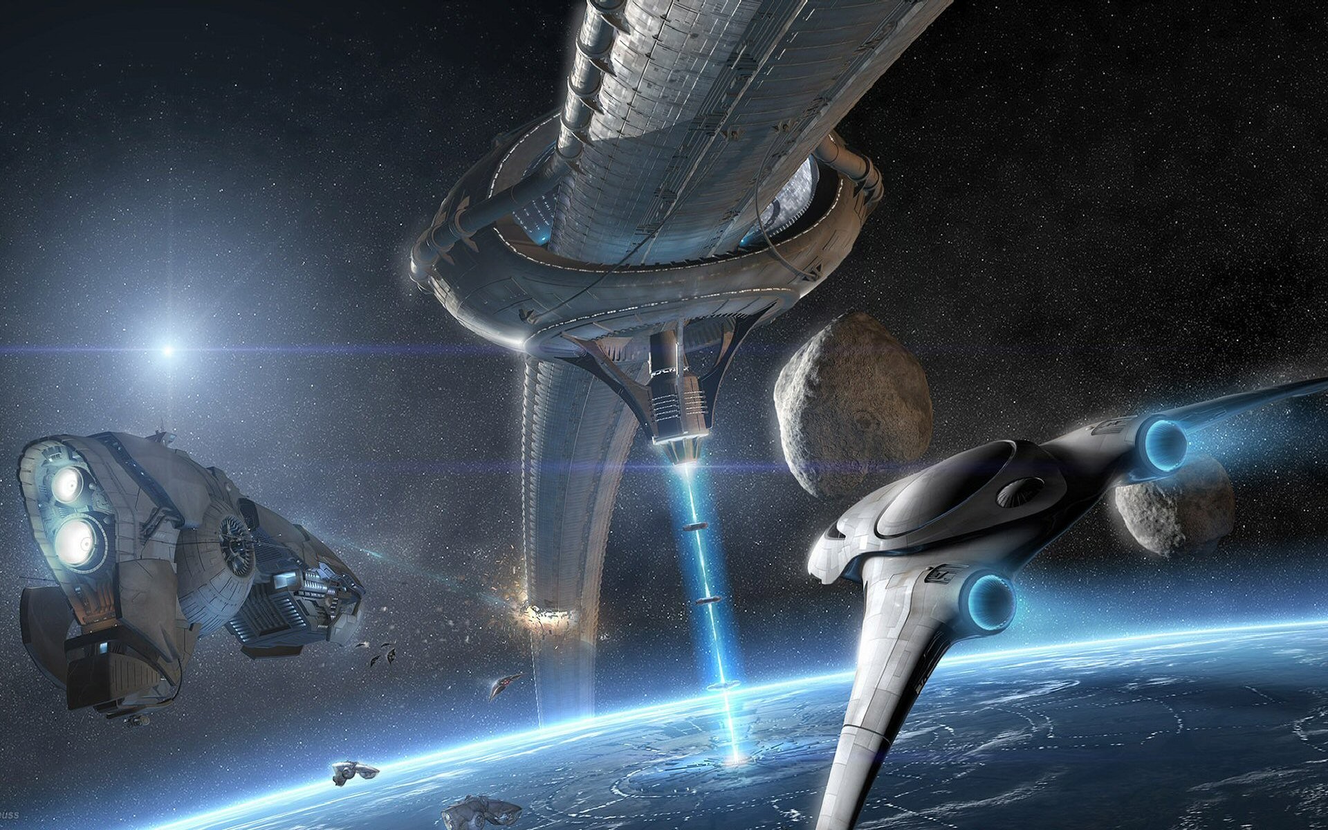 На орбите обои