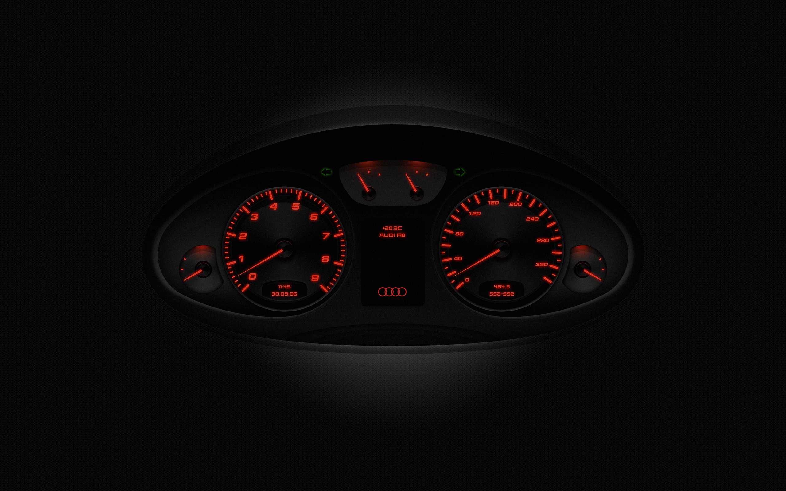 Приборная панель Audi обои