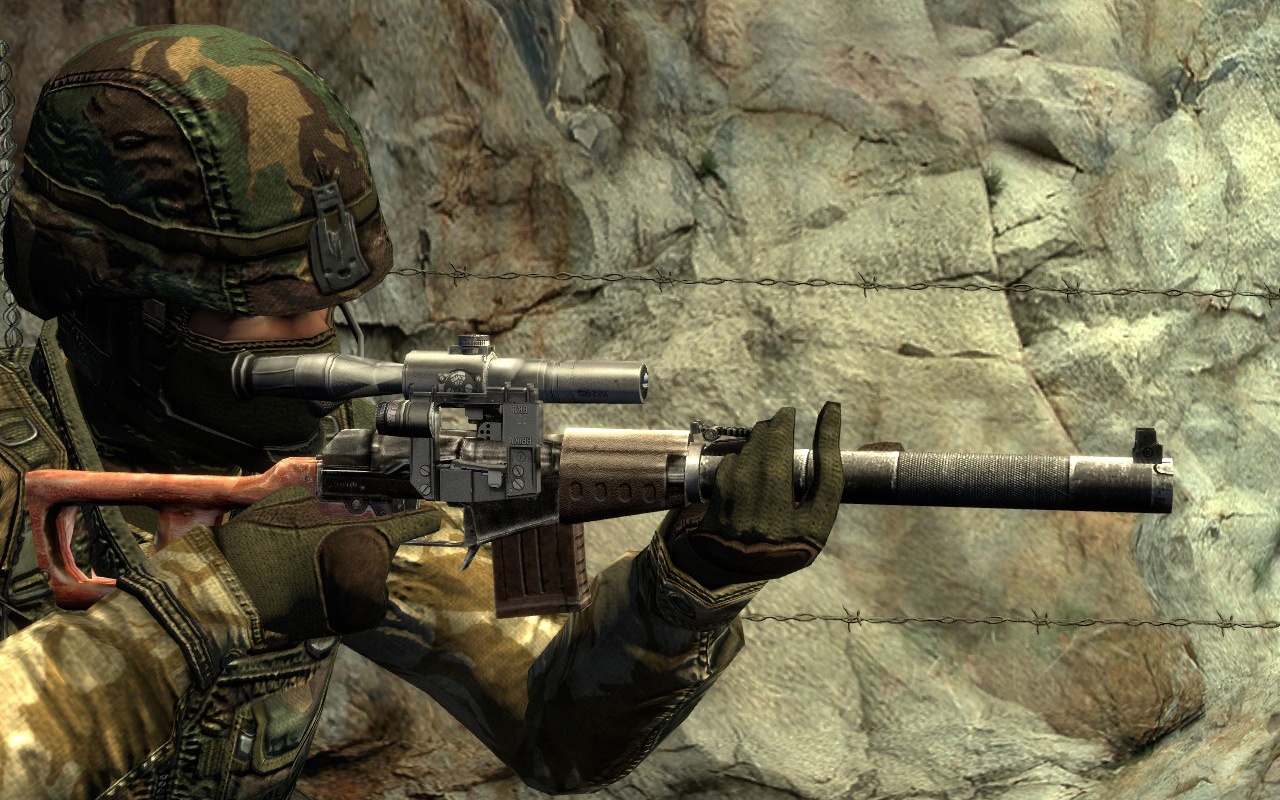 Снайпер из Counter Strike обои