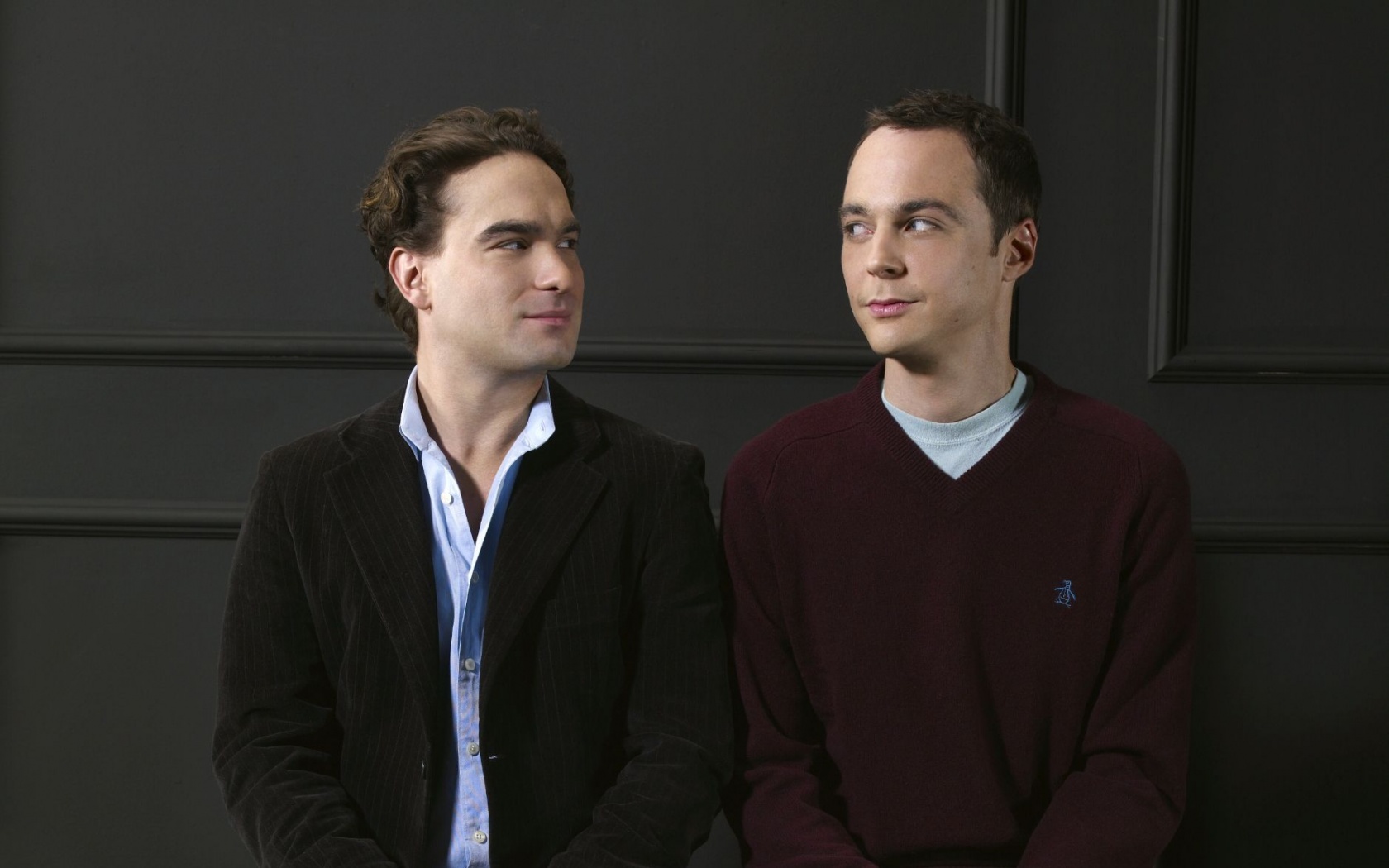 Шелдон Купер и Леонард Хофстедер обои