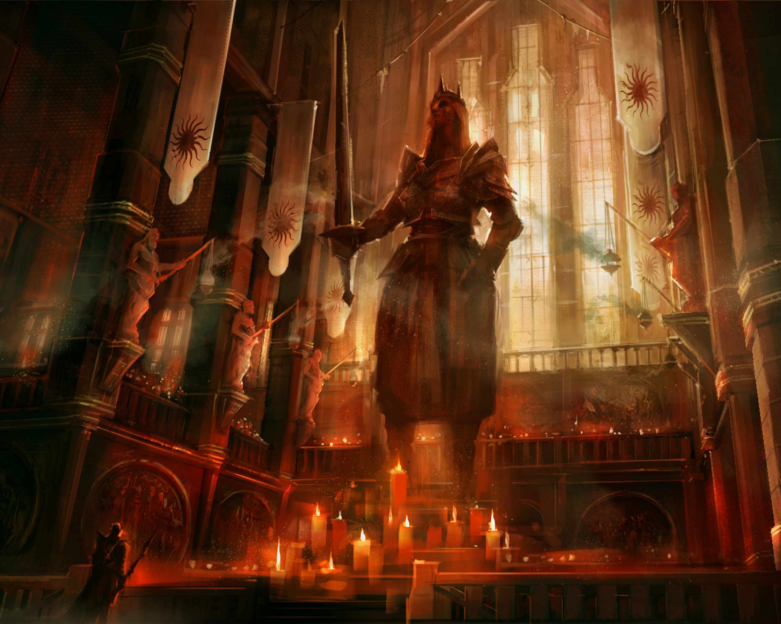 Алтарь из Dragon Age обои