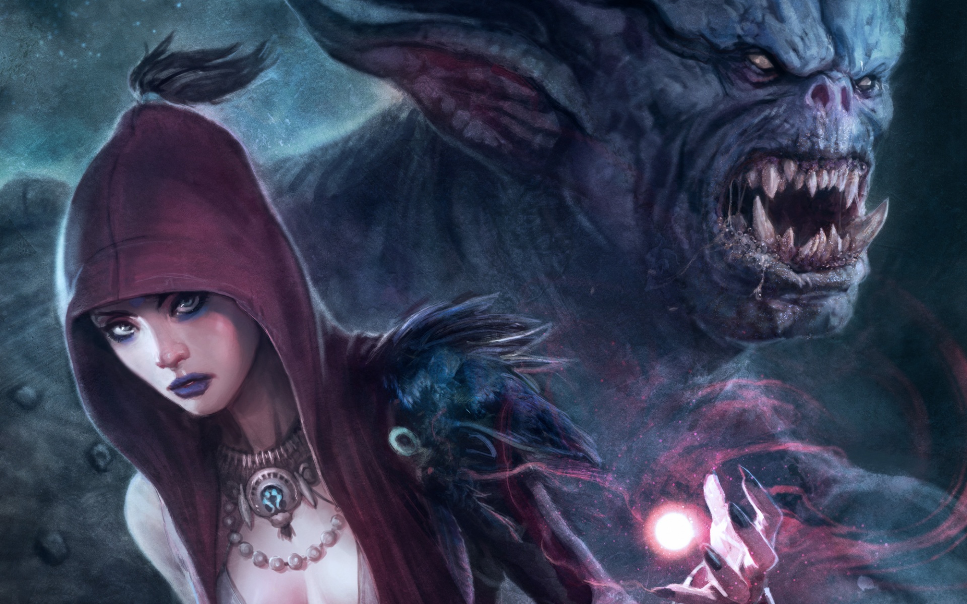 Морриган и порождение тьмы обои