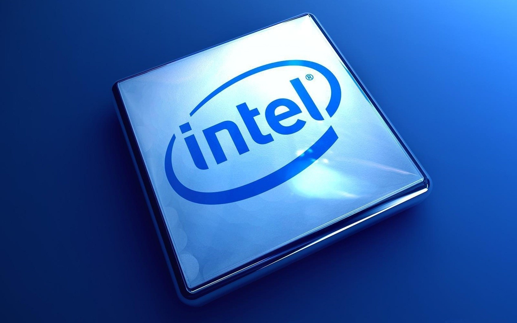 Логотип Intel обои