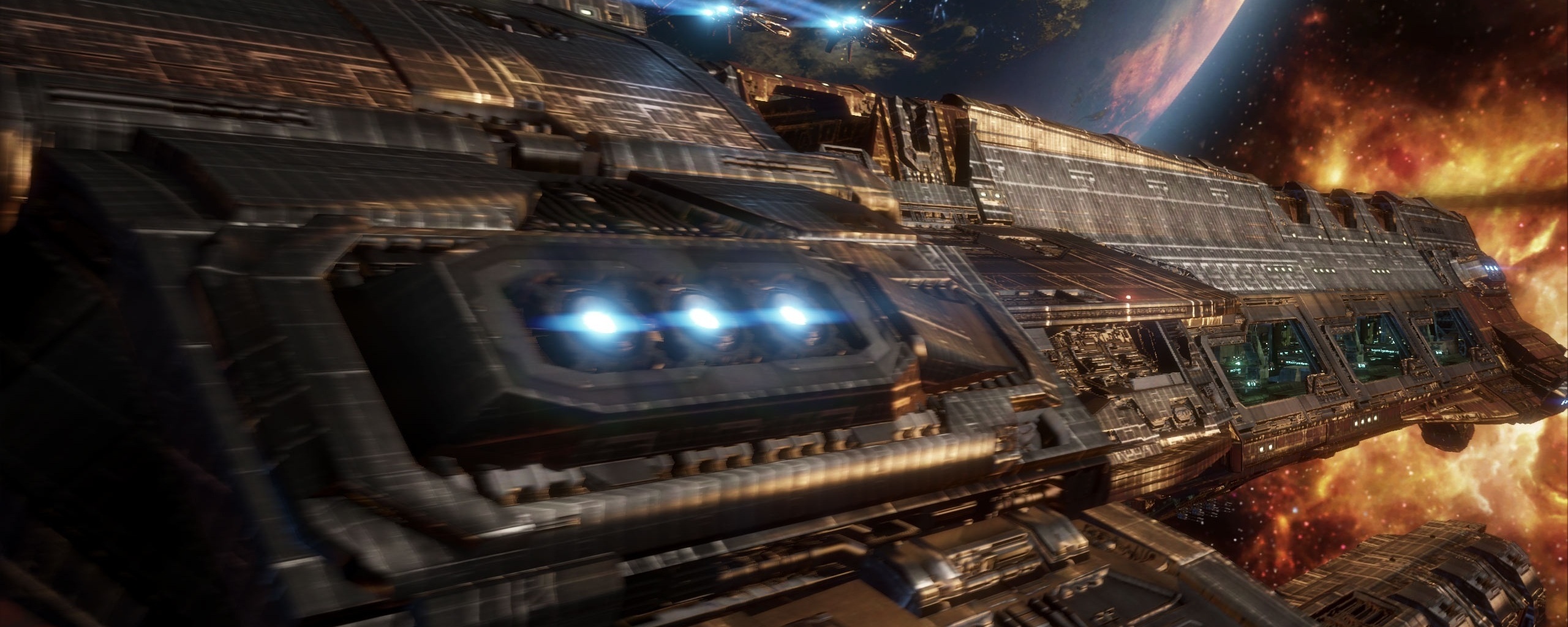 Космический корабль обои