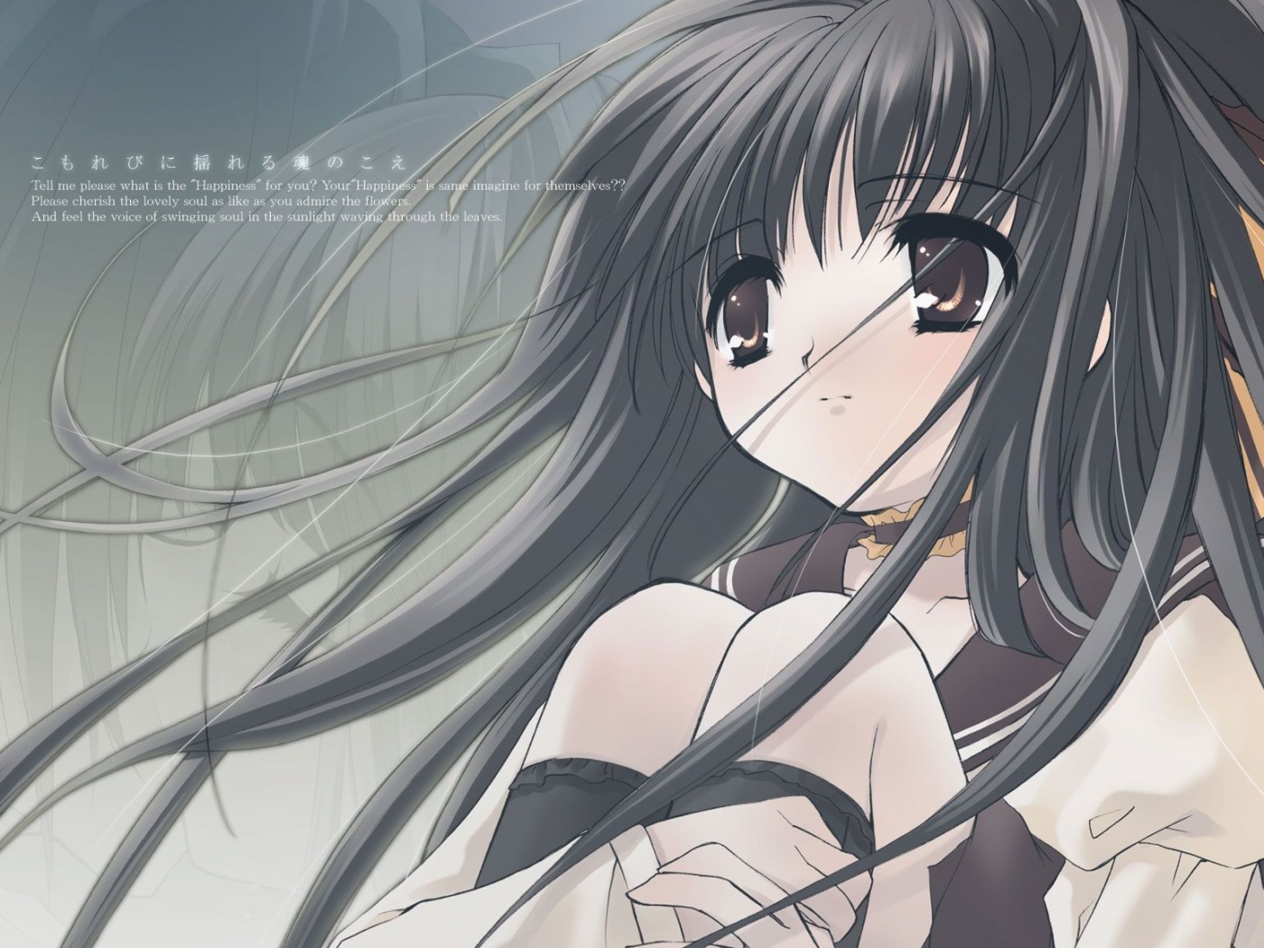 Брюнетка с карими глазами обои