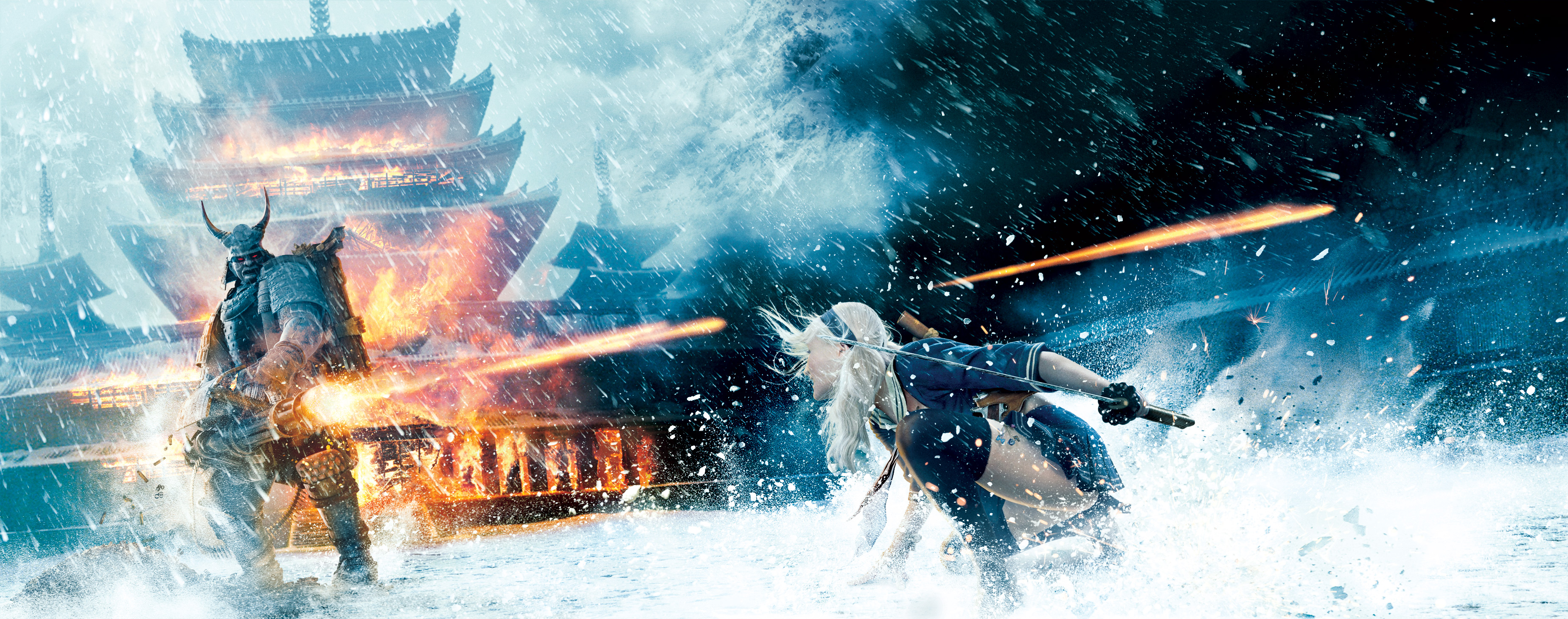 Куколка против самурая обои