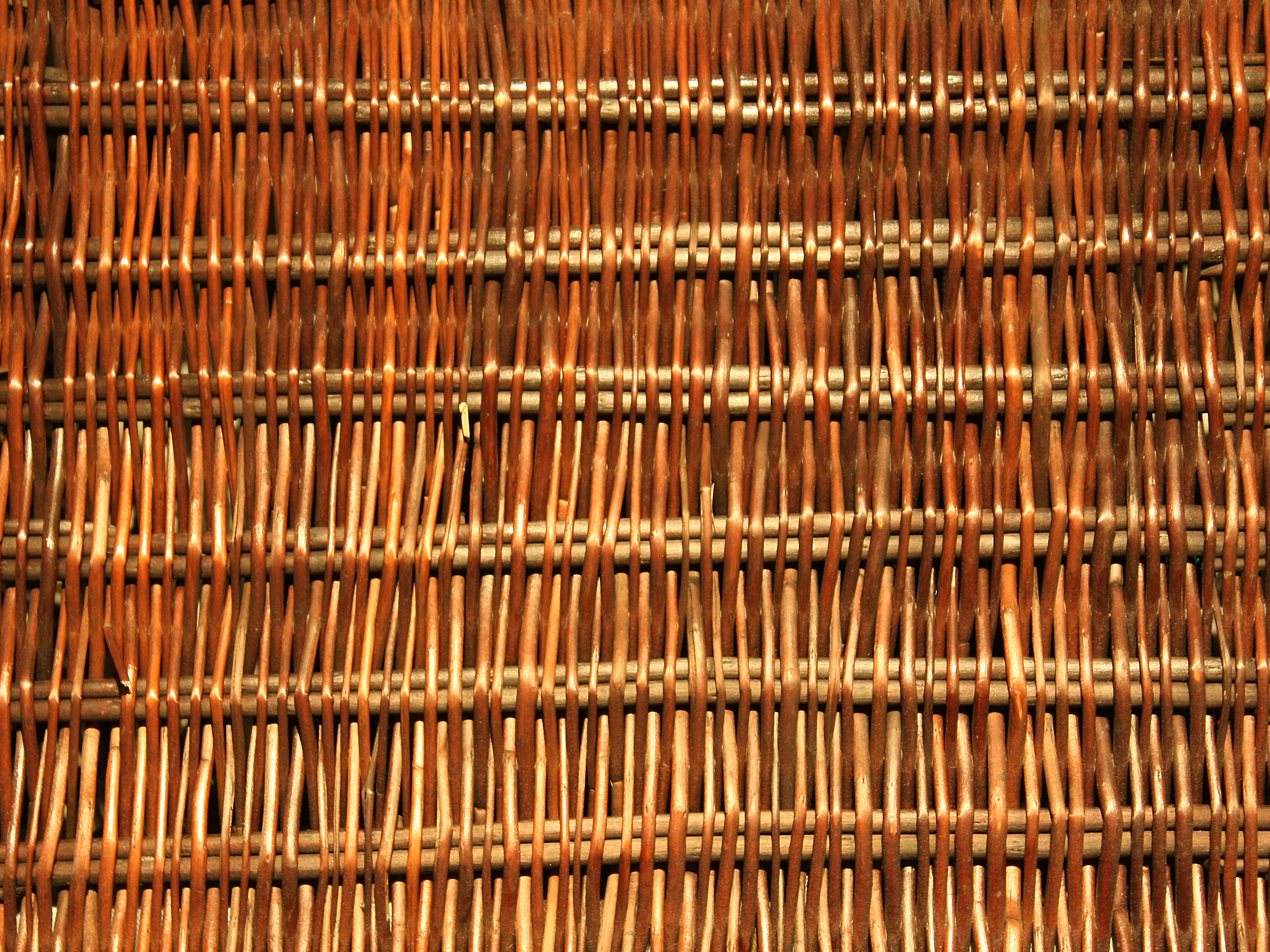 Плетёный забор обои