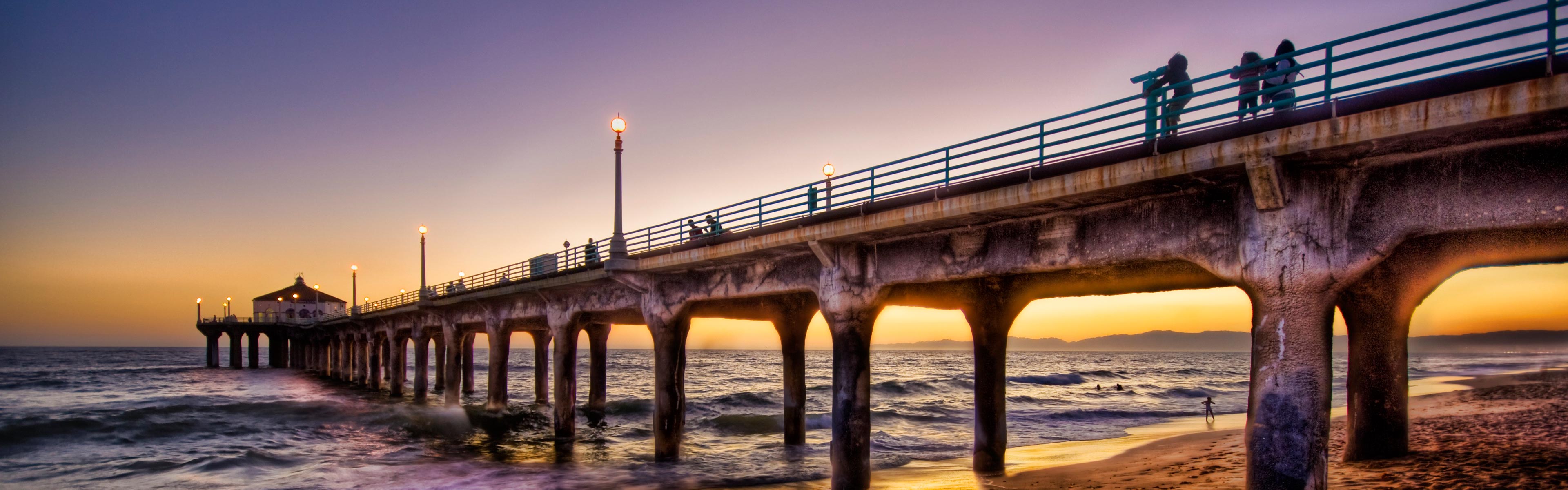 Пирс в Калифорнии обои