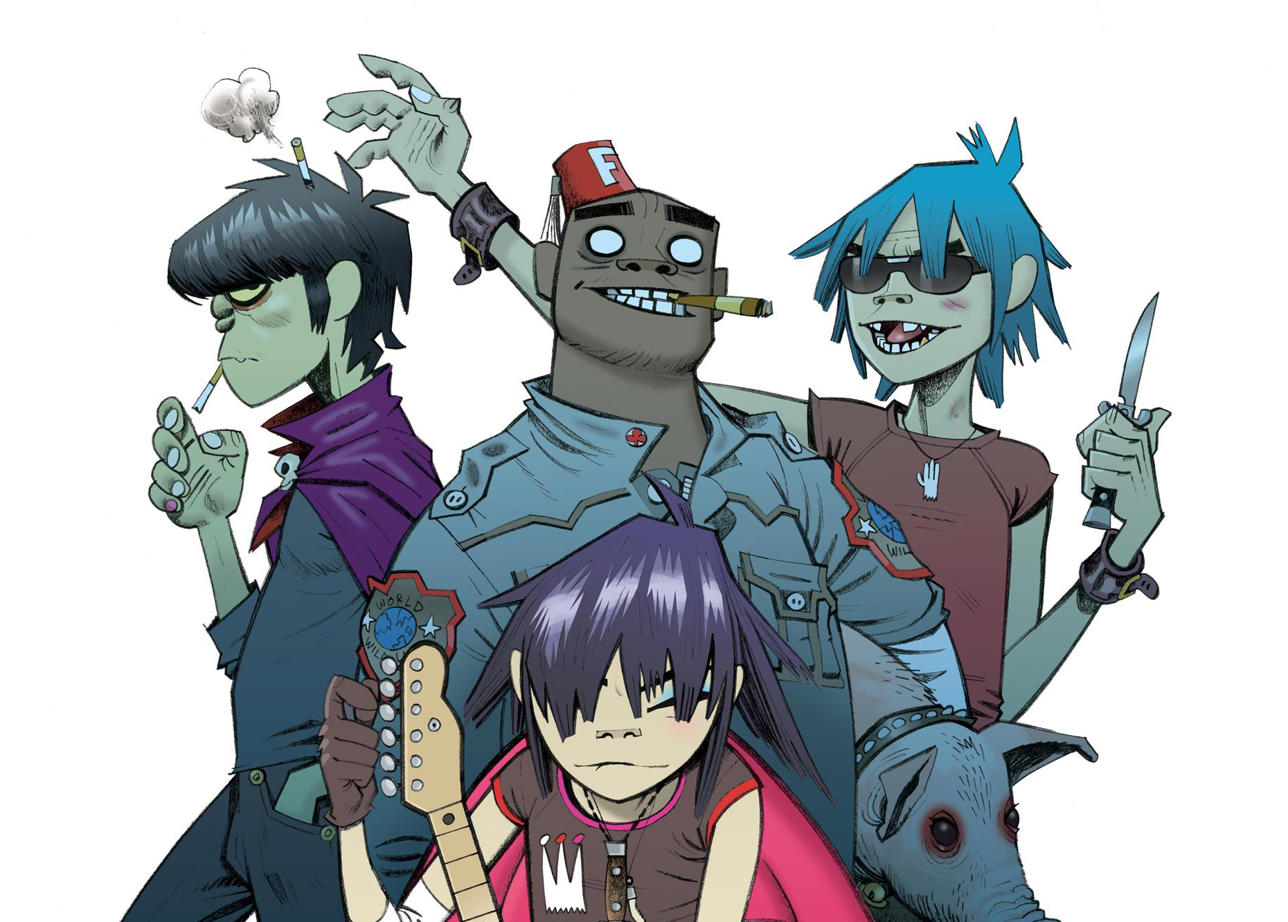 Gorillaz обои