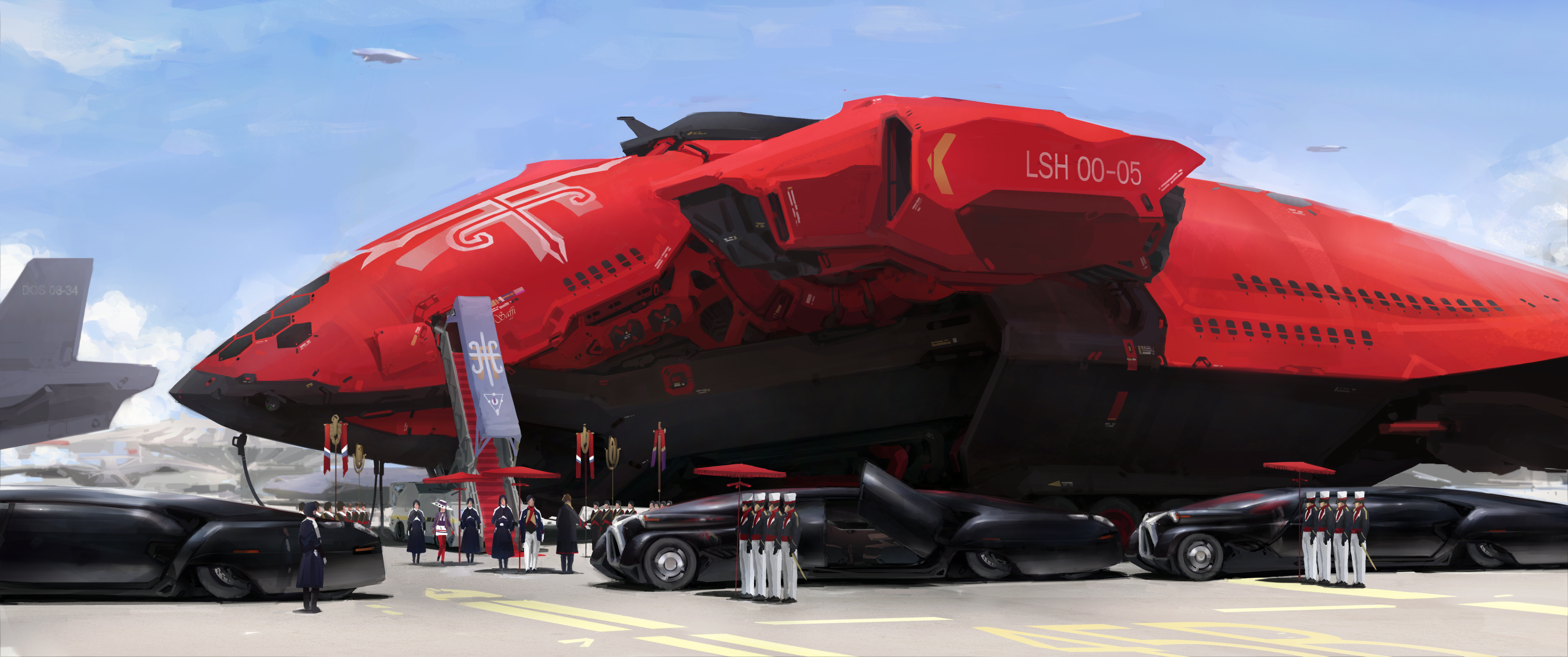 Встреча инопланетных гостей обои