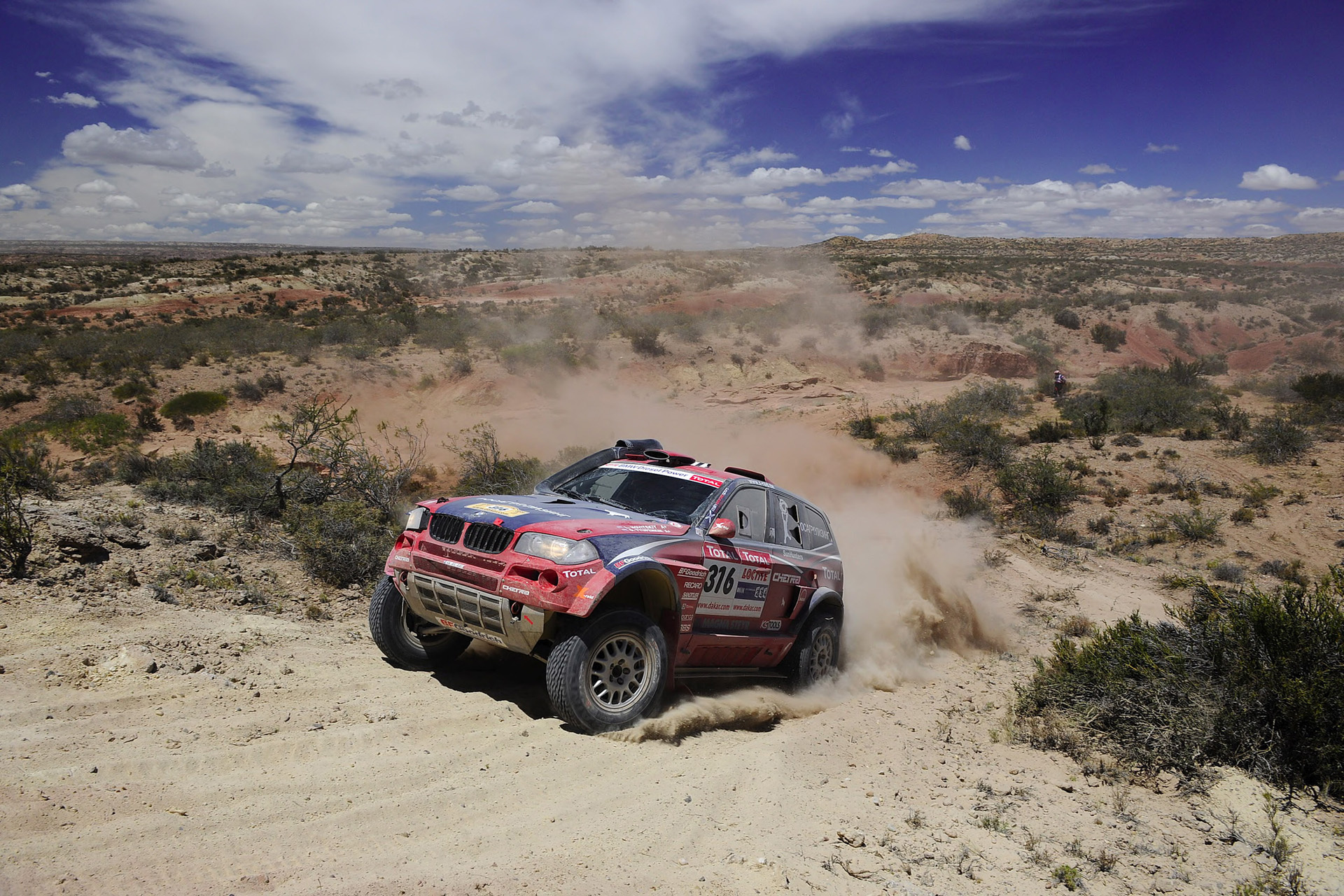 Раллийный BMW X3 обои