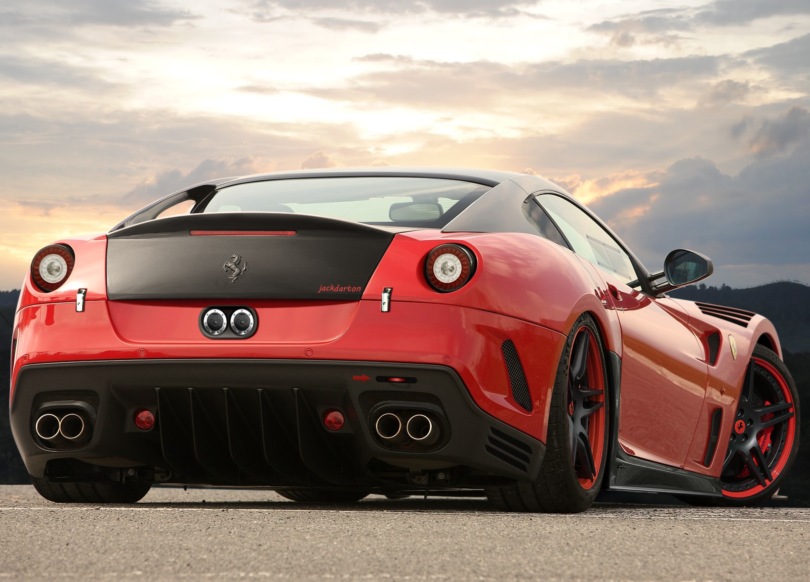 Ferrari 599GTO обои