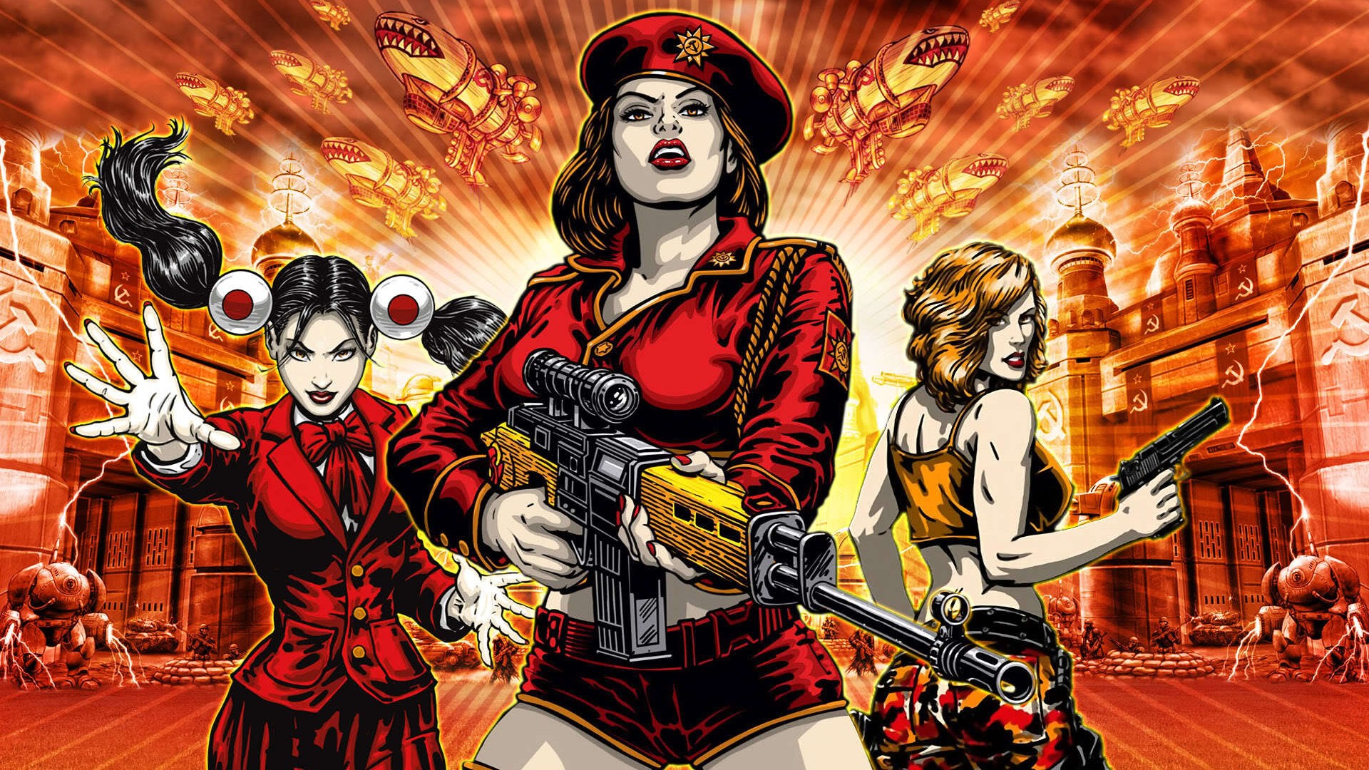 Red alert 3 обои