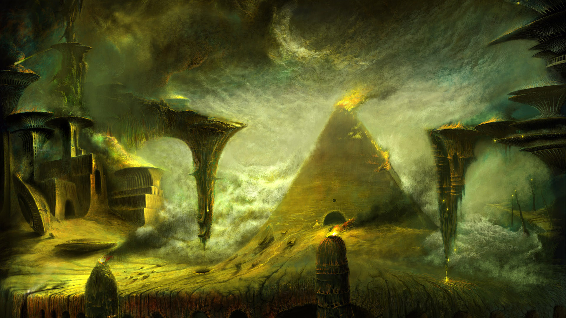 Мир древних обои