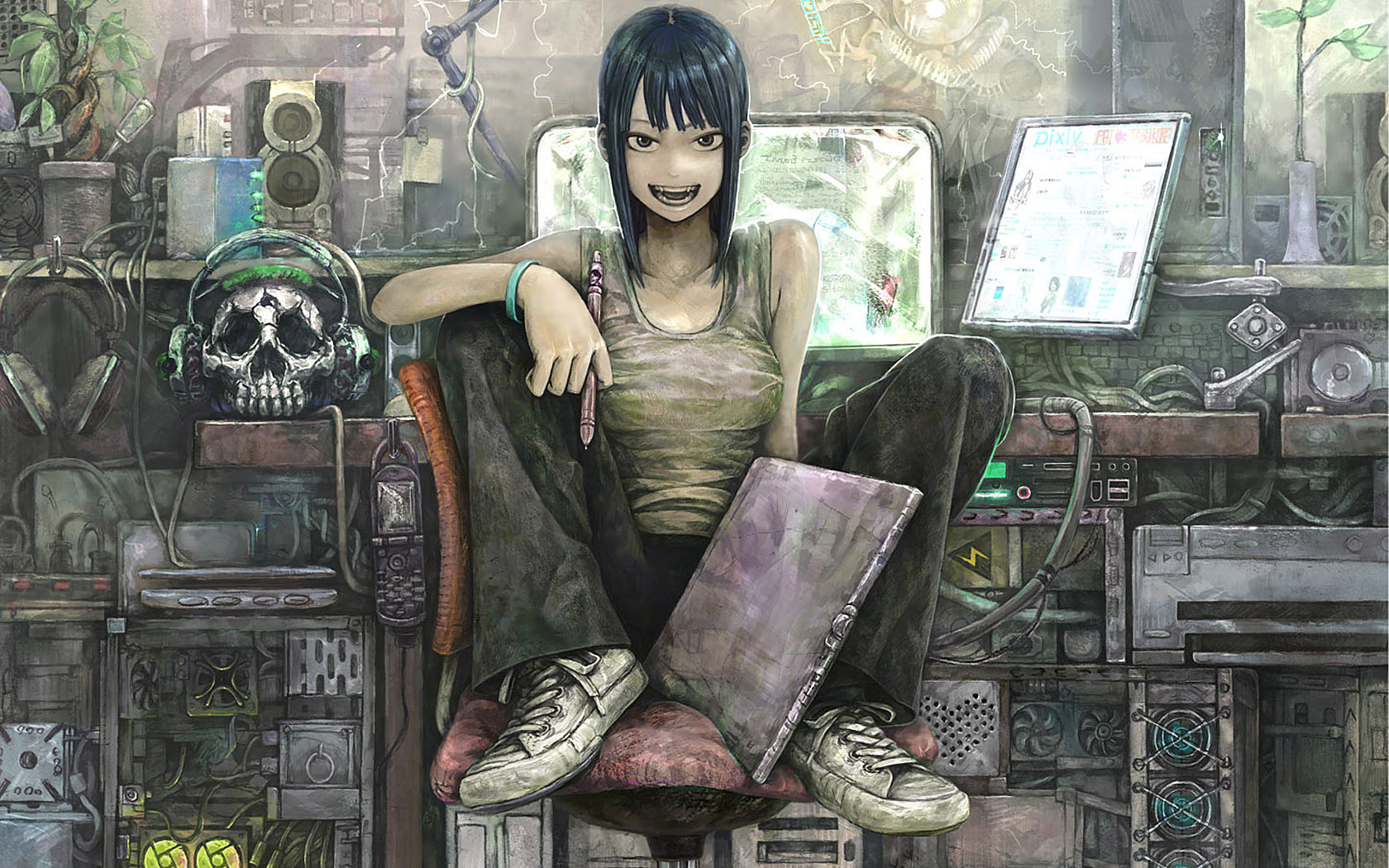 Это её территория обои