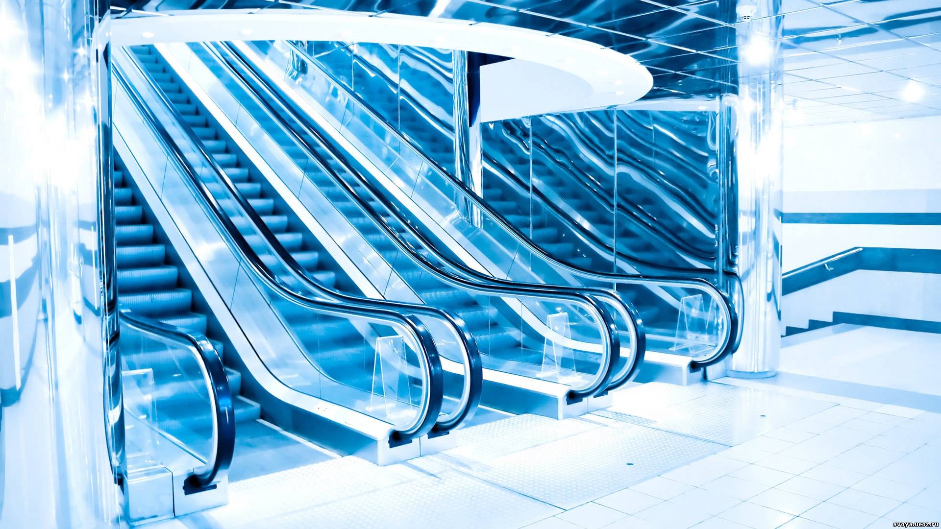 Современный эскалатор обои