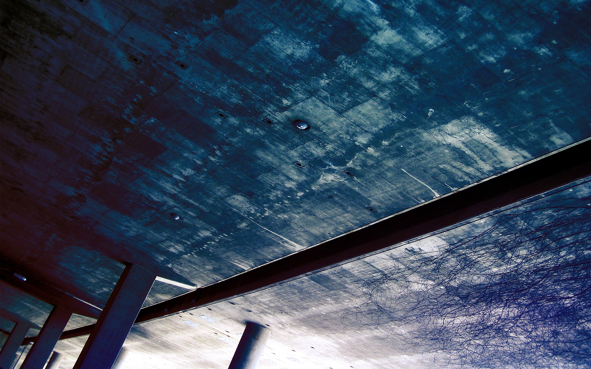 Перевернутое пространство обои