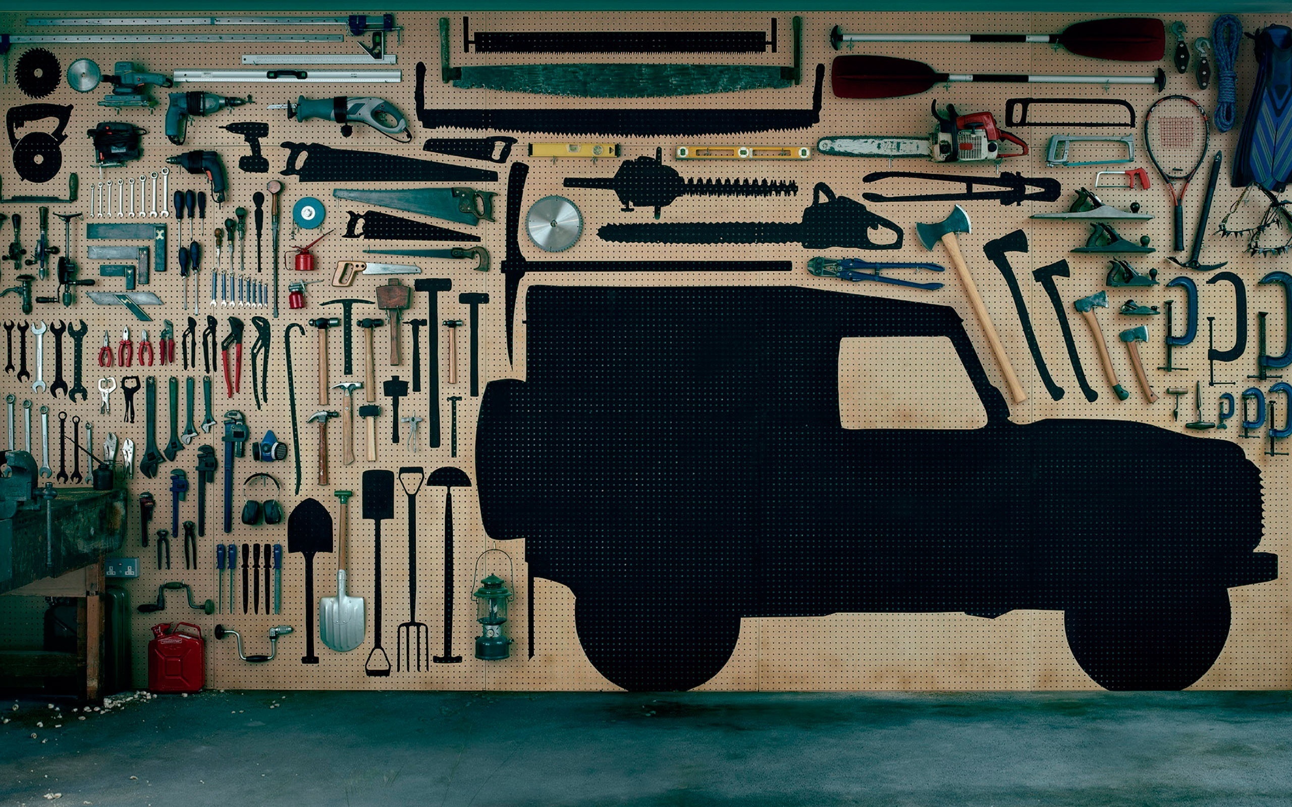 Типичный гараж обои