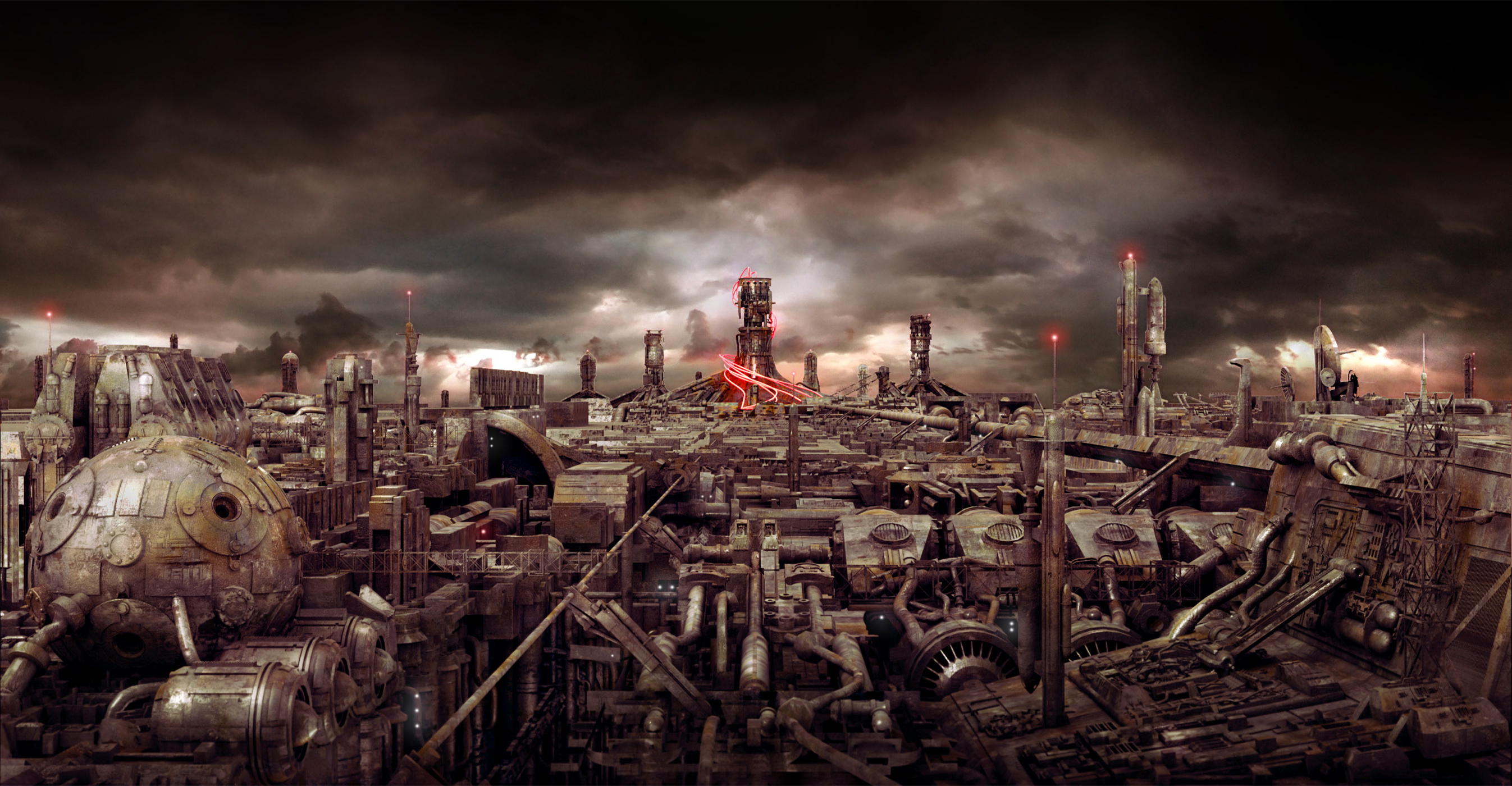 Механизированная планета обои