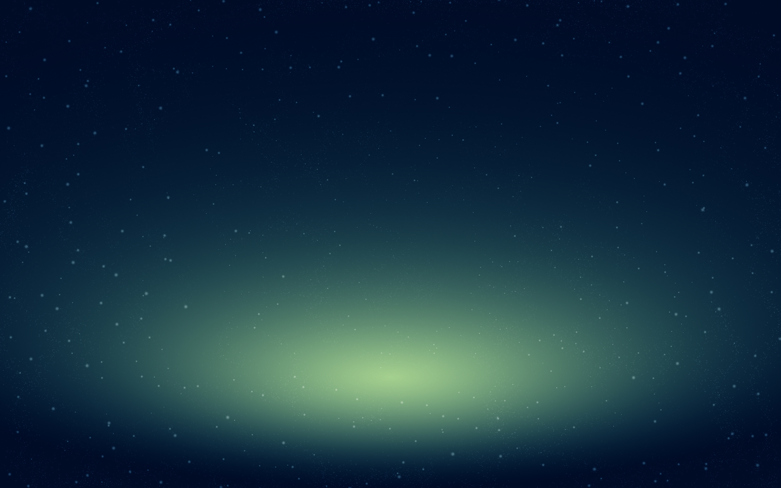 Свечение в ночном небе обои