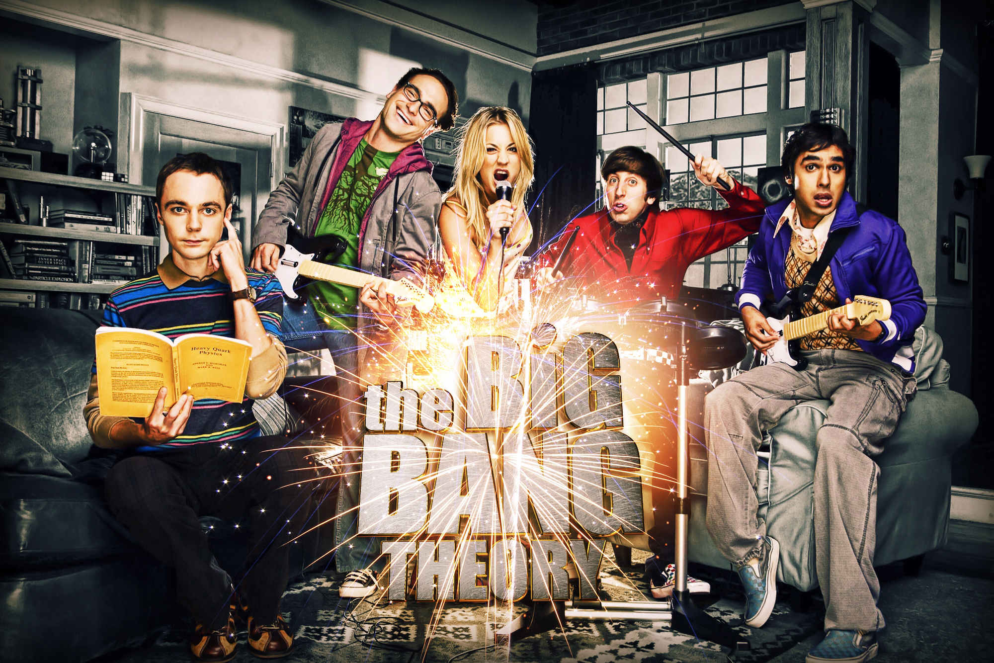 The Big Bang theory обои