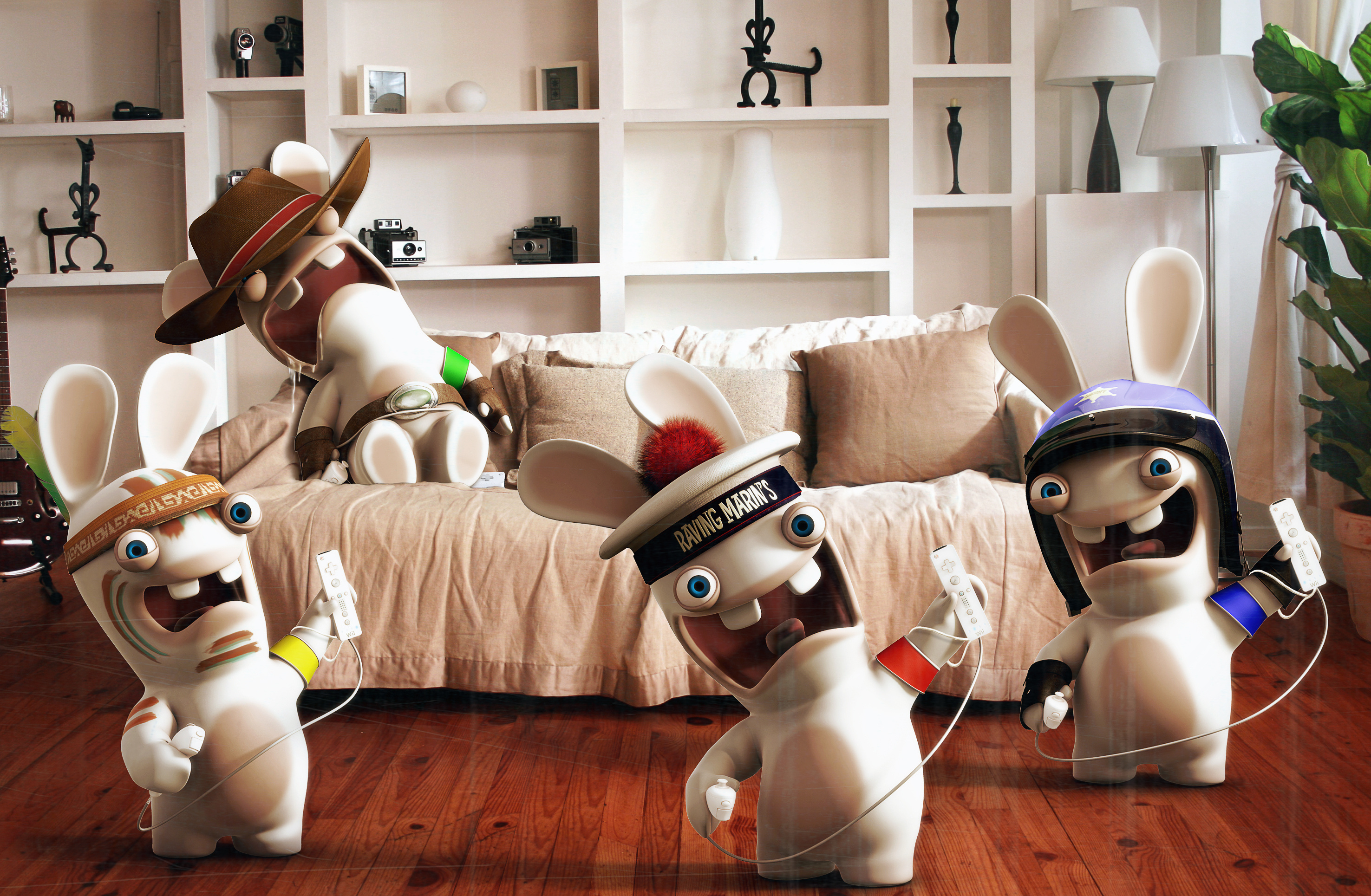 Raving Rabbids wii обои