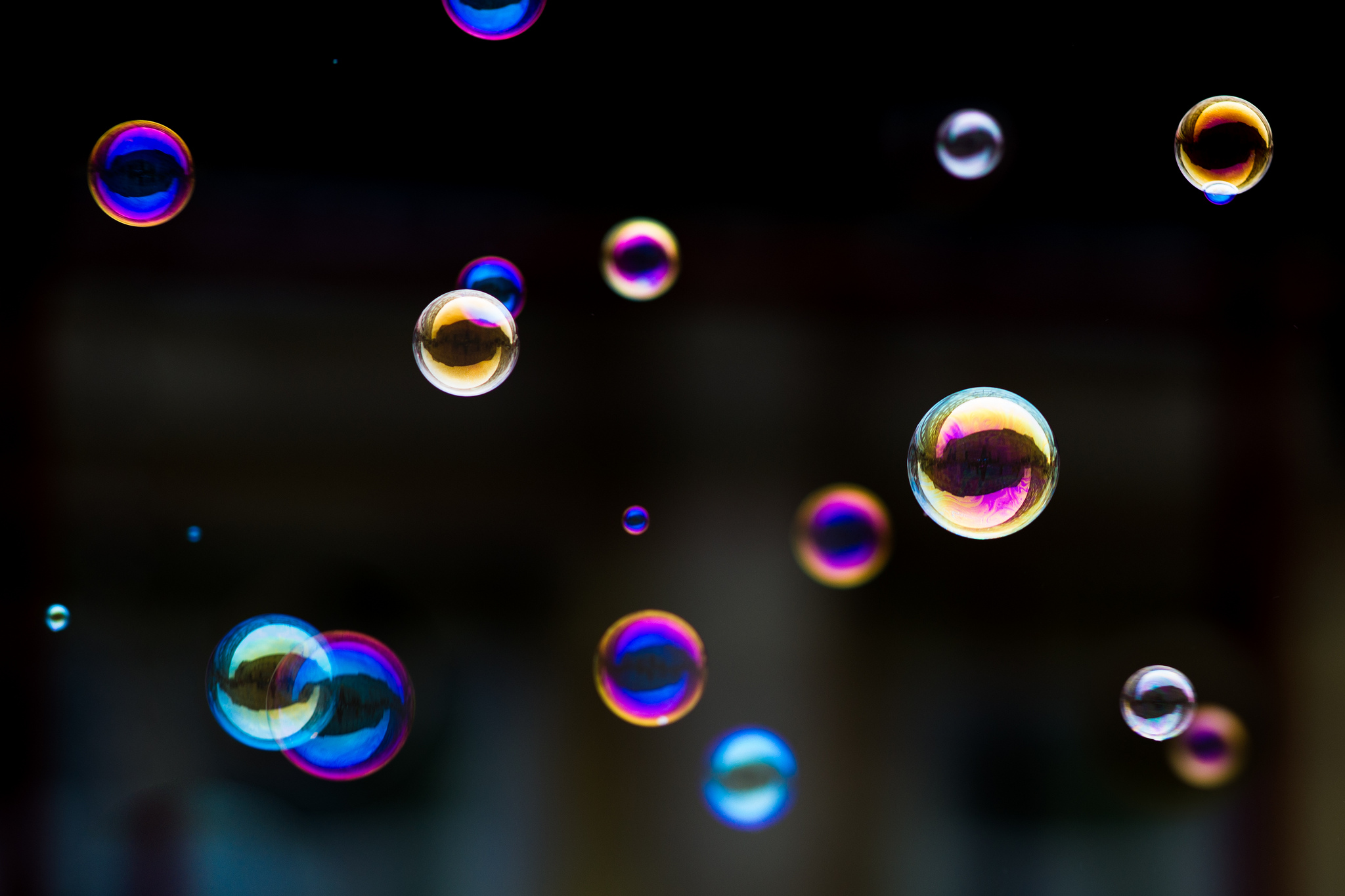Мыльные пузыри обои